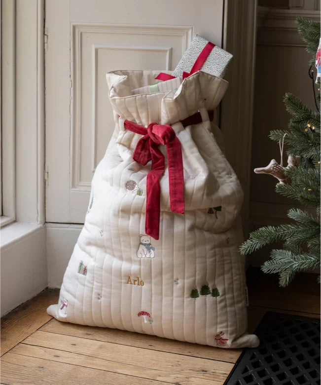 Christmas Present Sack - Polar Bear | Avery Row