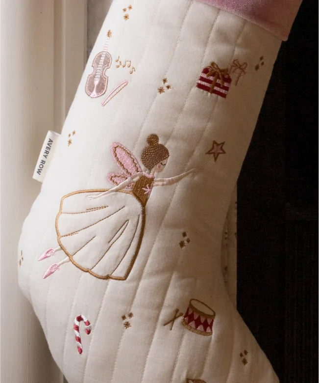Christmas Stocking - Sugar Plum Fairy | Avery Row