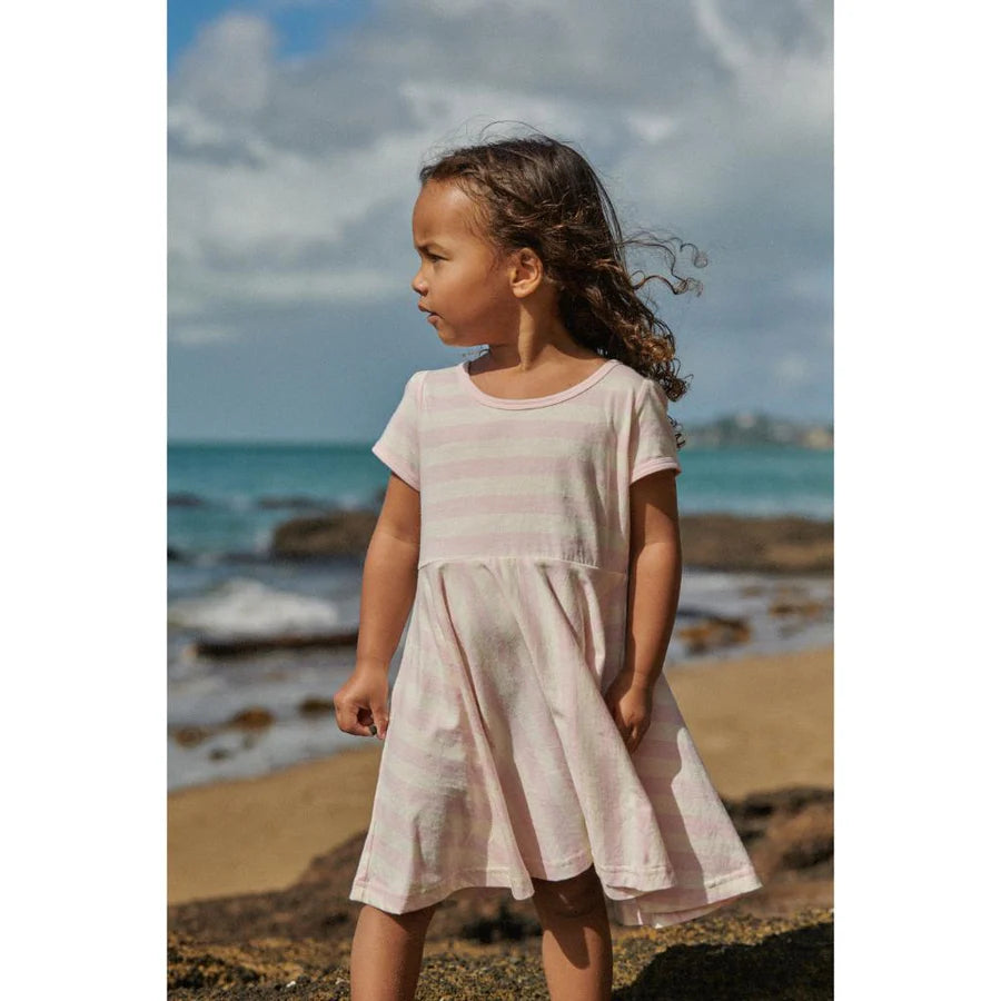 SEASIDE DRESS | Cotton Candy Stripe | Nature Baby