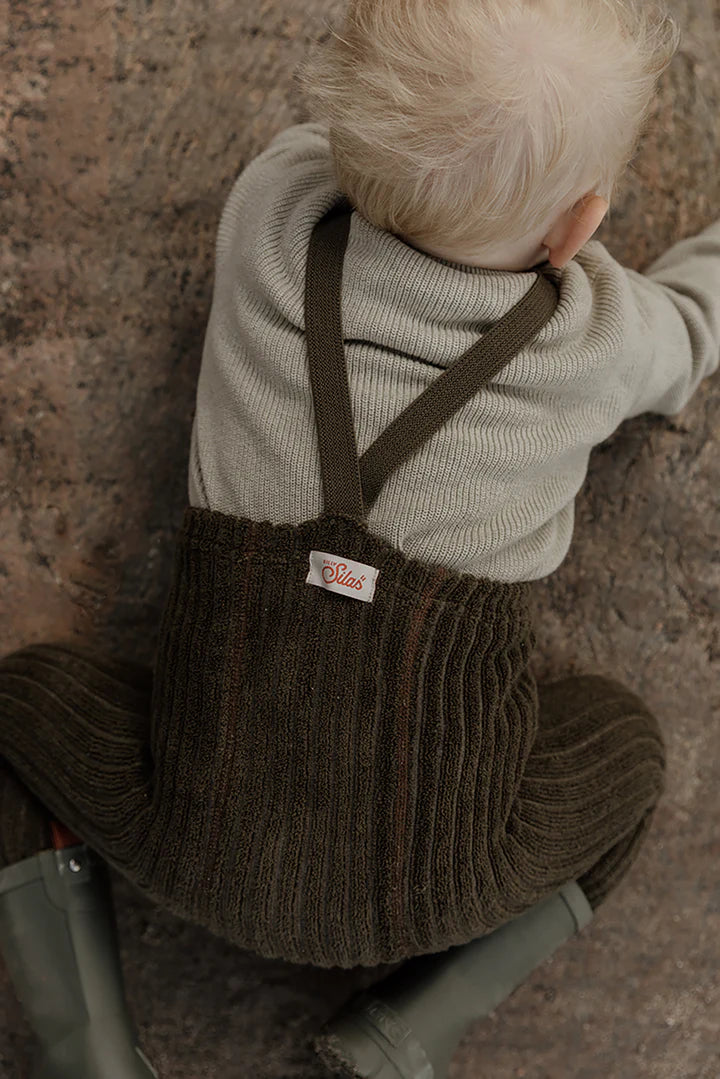 Granny Teddy Seaweed Brown Footless | Silly Silas