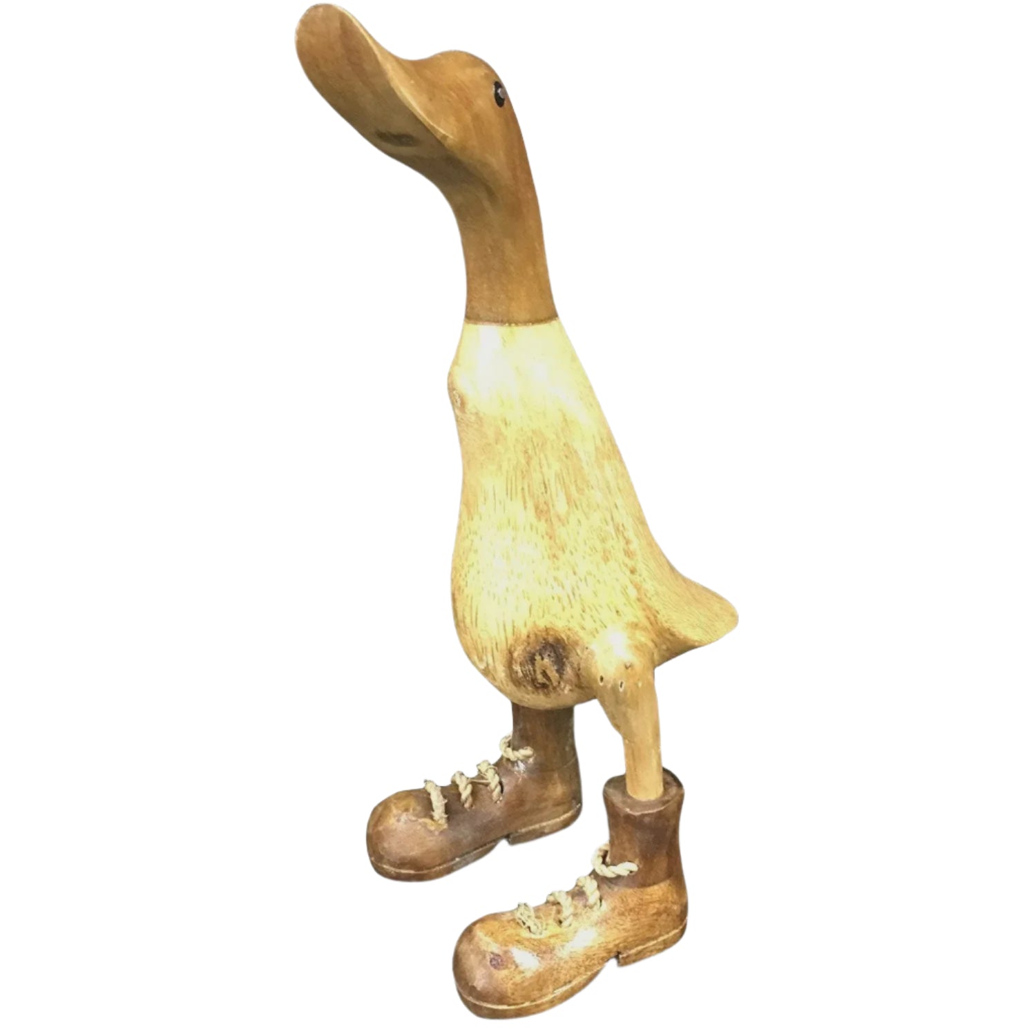 Large Duck with Boots | Blue Goose Imports