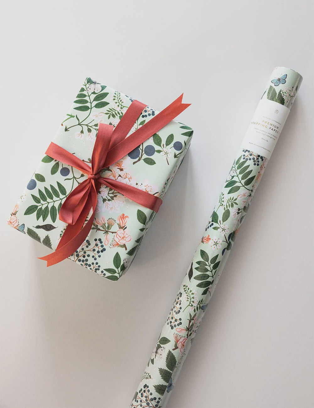 Gift Wrap Roll 3m - Sparrows | Bespoke Letterpress