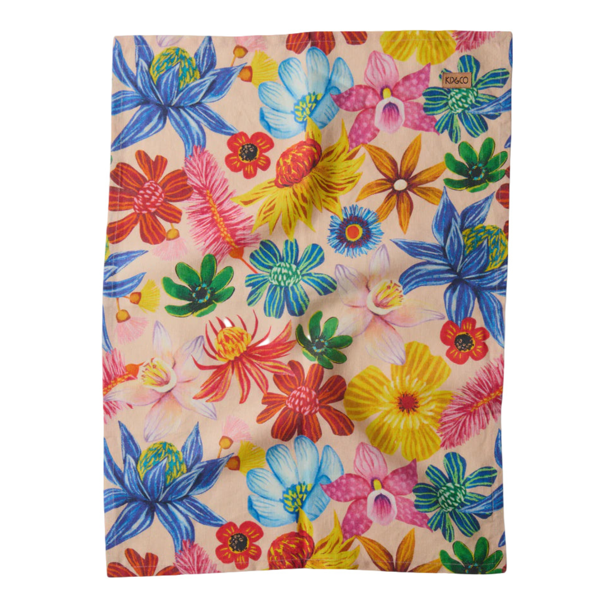 Wild Flowers In Bloom Tea Towel | Kip & Co