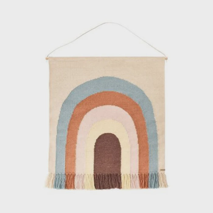 FOLLOW THE RAINBOW WALL RUG | OYOY