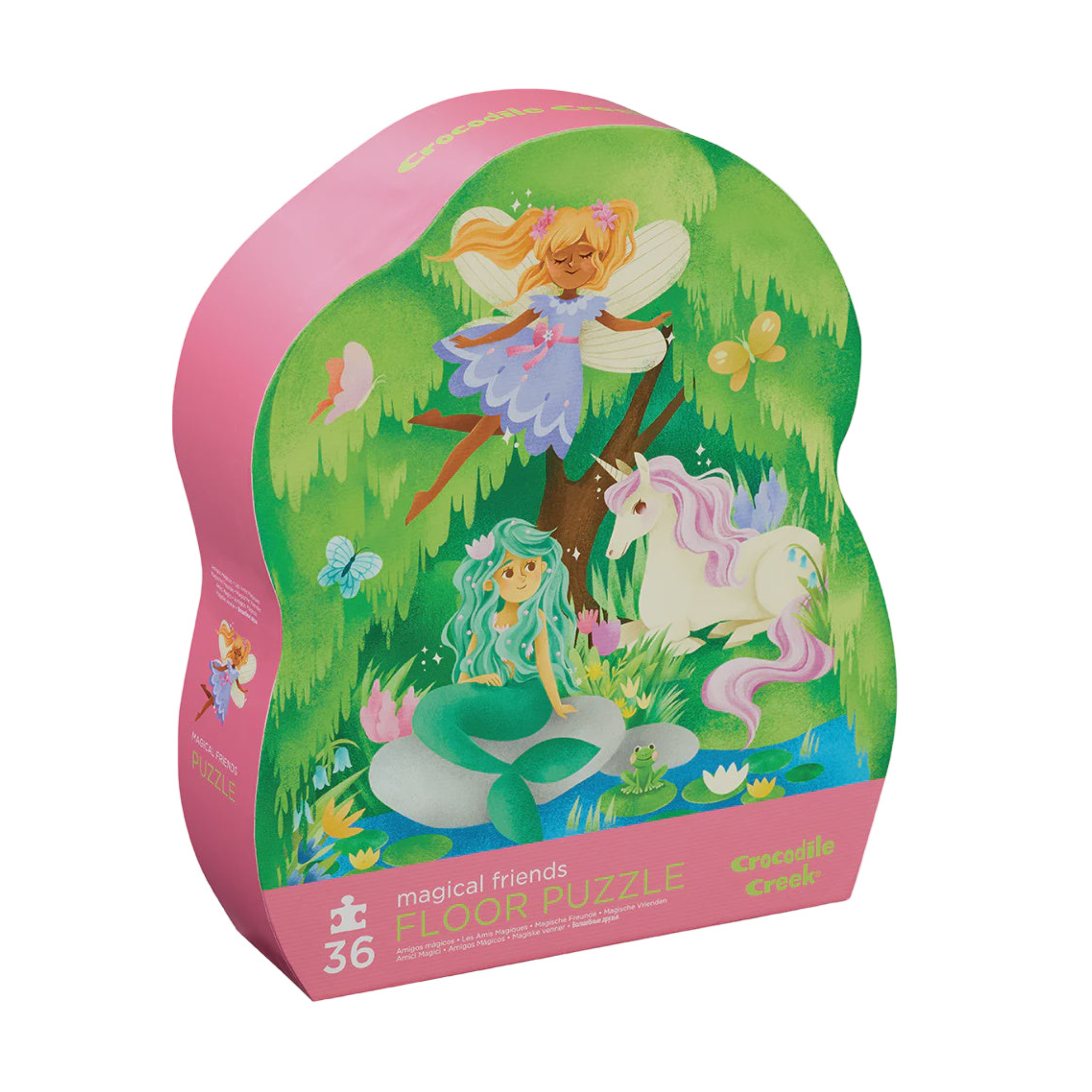 36 Piece Floor Puzzle Magical Friends | Crocodile Creek