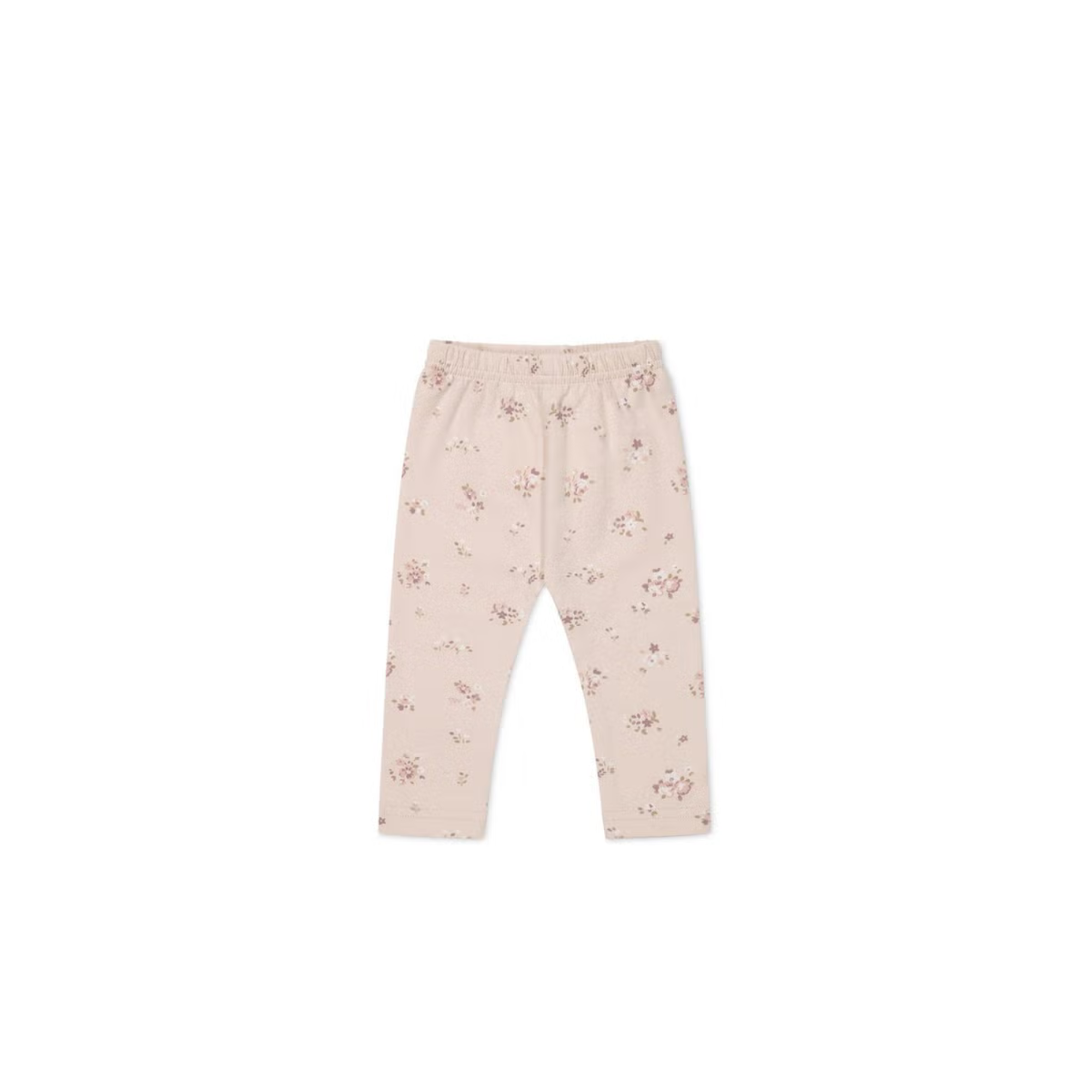 Organic Cotton Fine Rib Legging - Petite Fleur Soft Peony | Jamie Kay