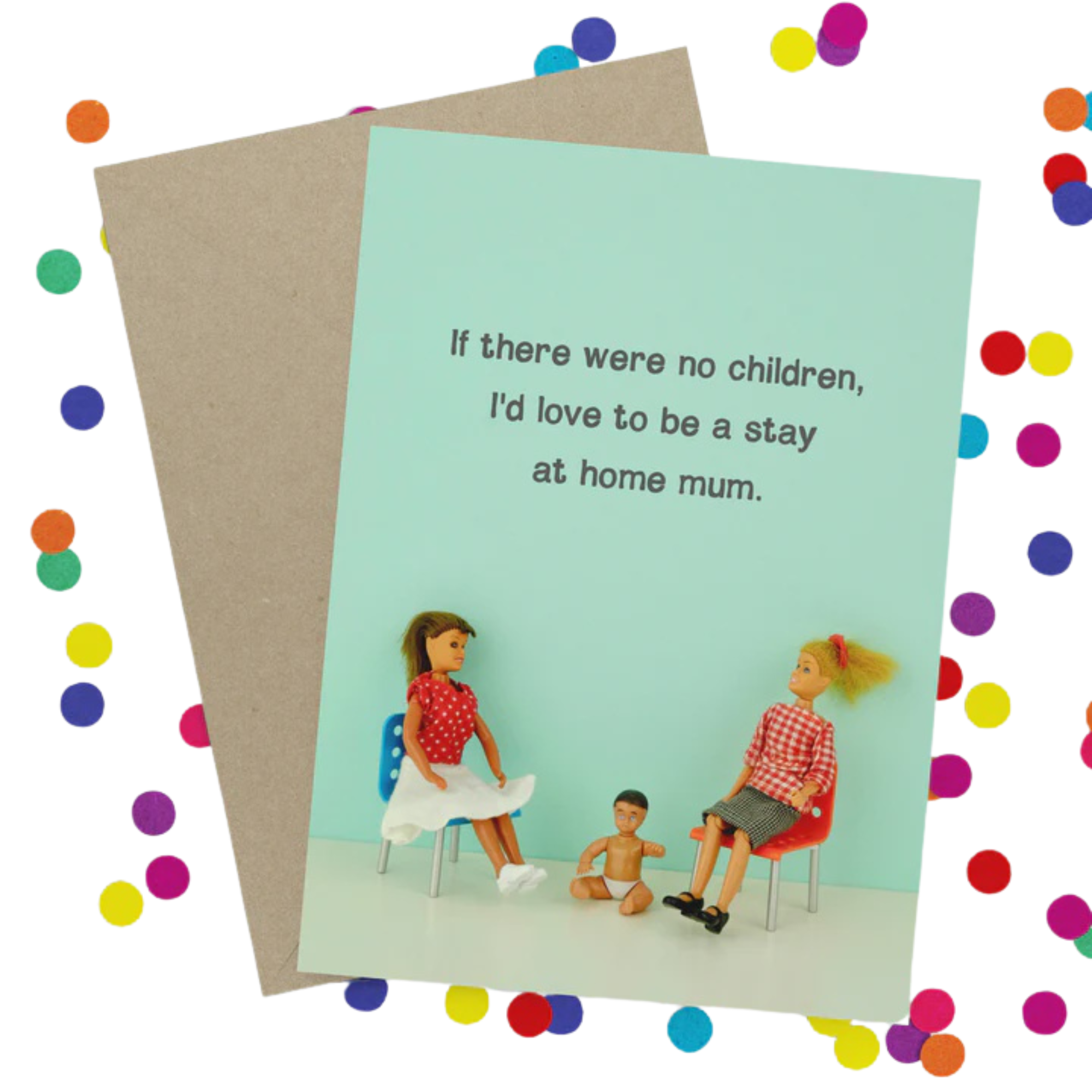 Card- Stay at Home Mum | Bold & Bright