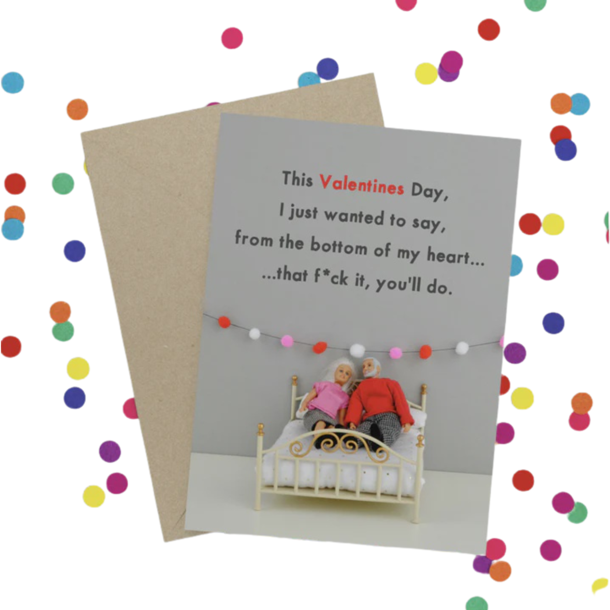 Card - Valentines Day "You'll Do" | Bold & Bright