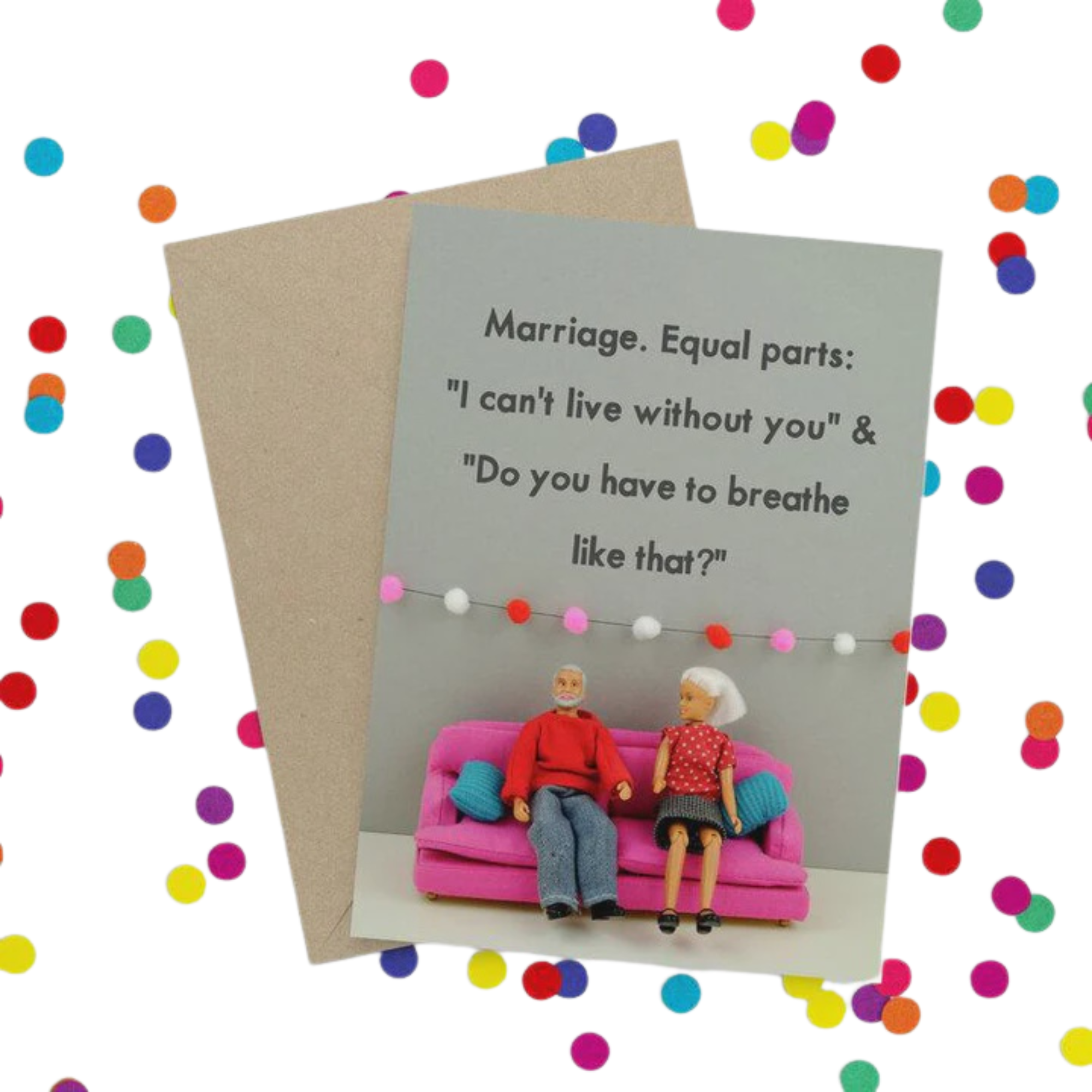 Card - Equal Parts | Bold & Bright