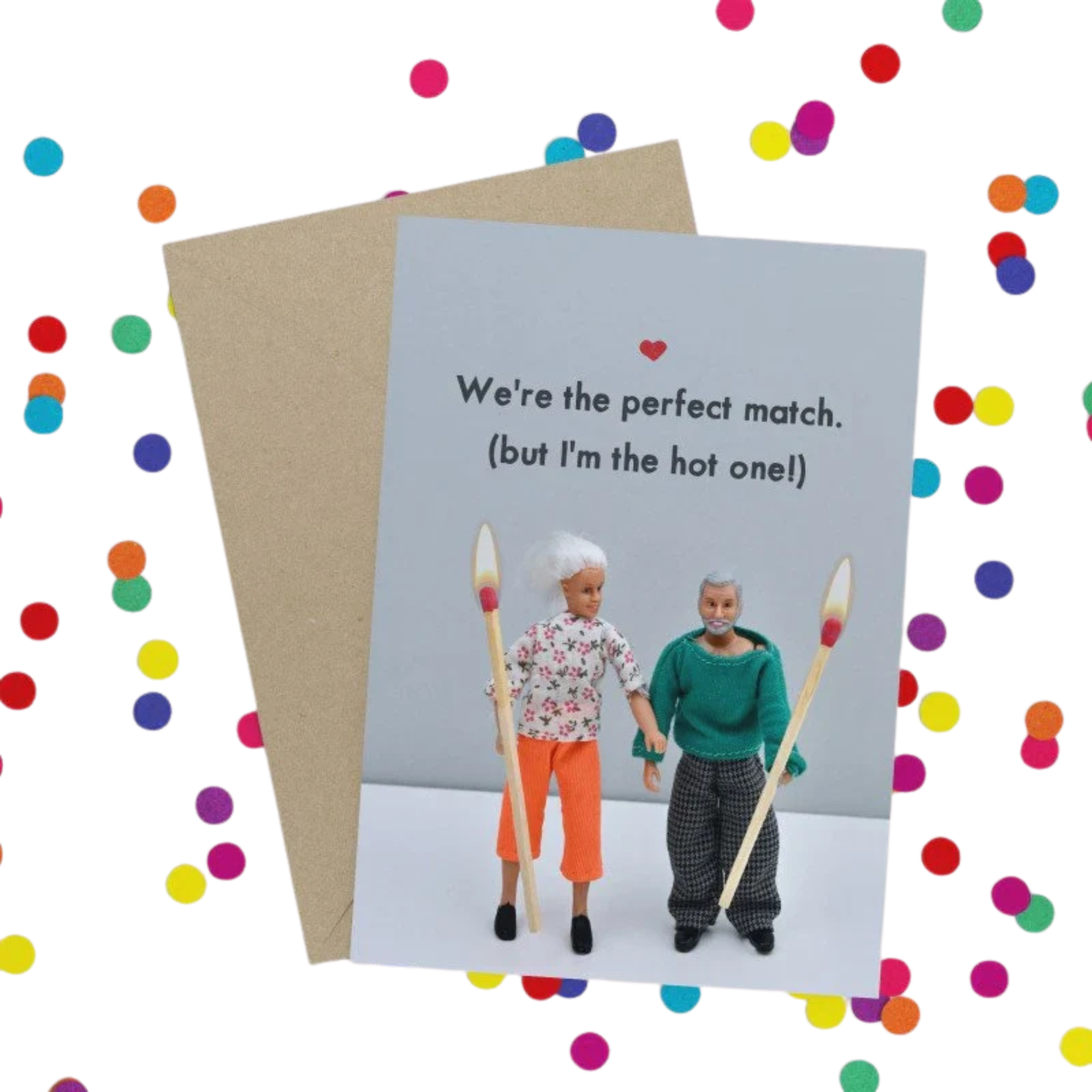 Card - Perfect Match | Bold & Bright