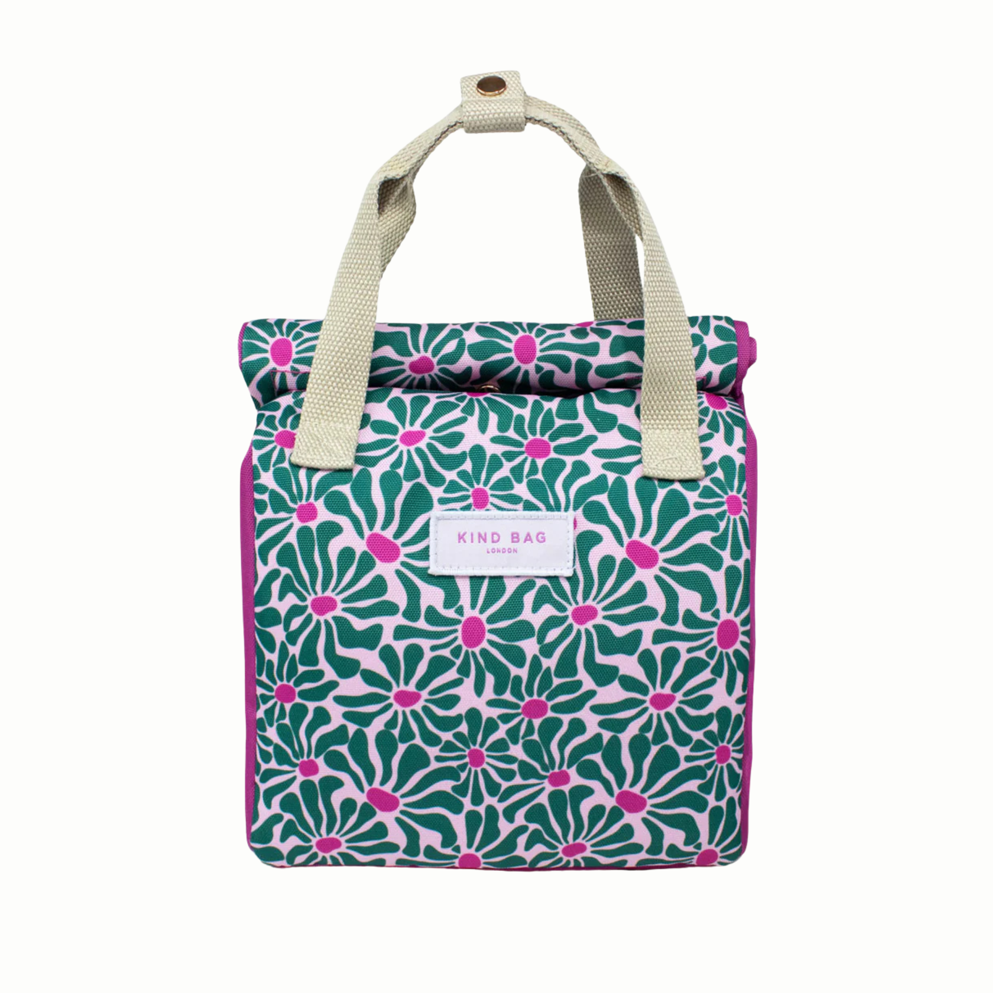 Lunch Bag - Abstract Flowers | Kind Bag