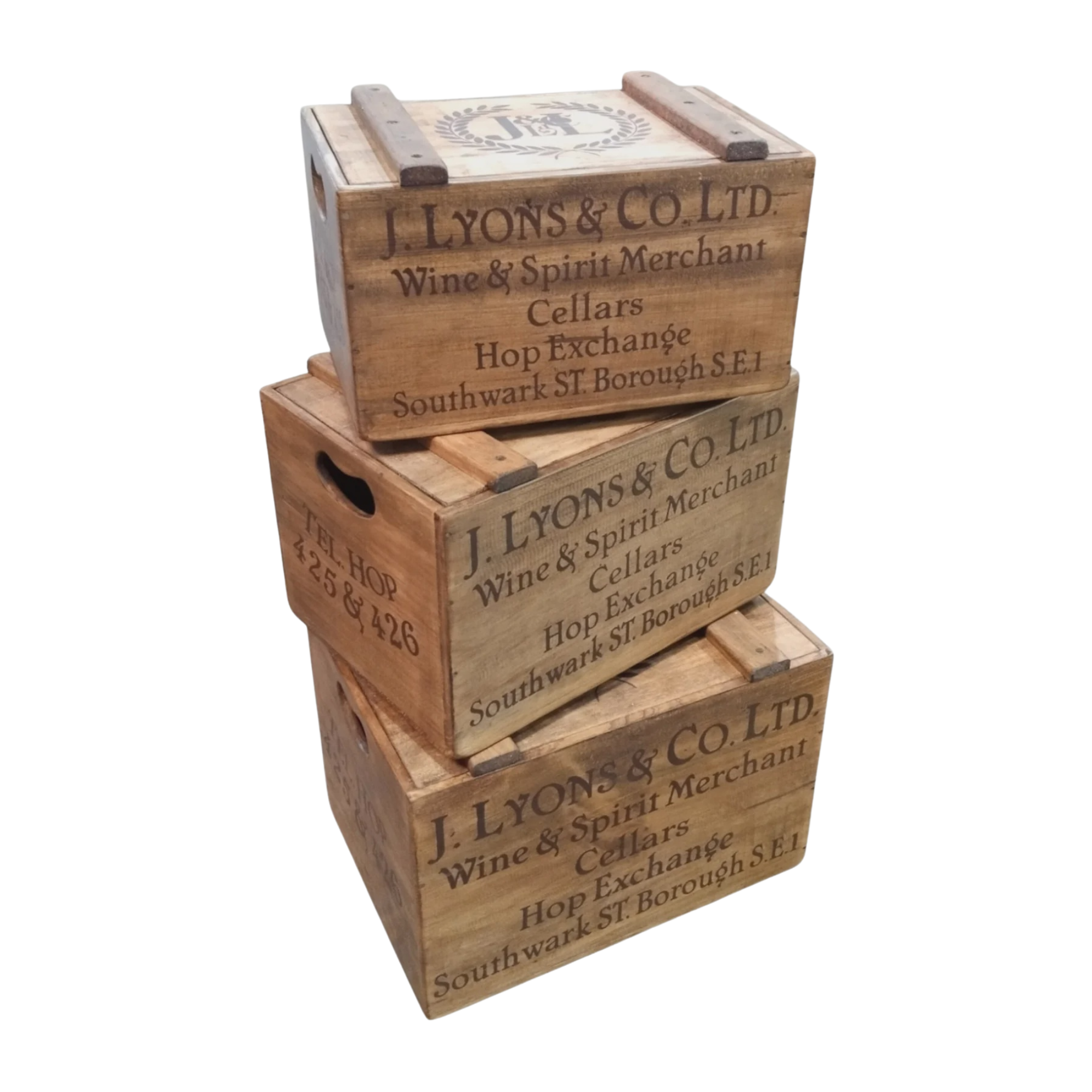 Storage Box With Lid | Blue Goose Imports