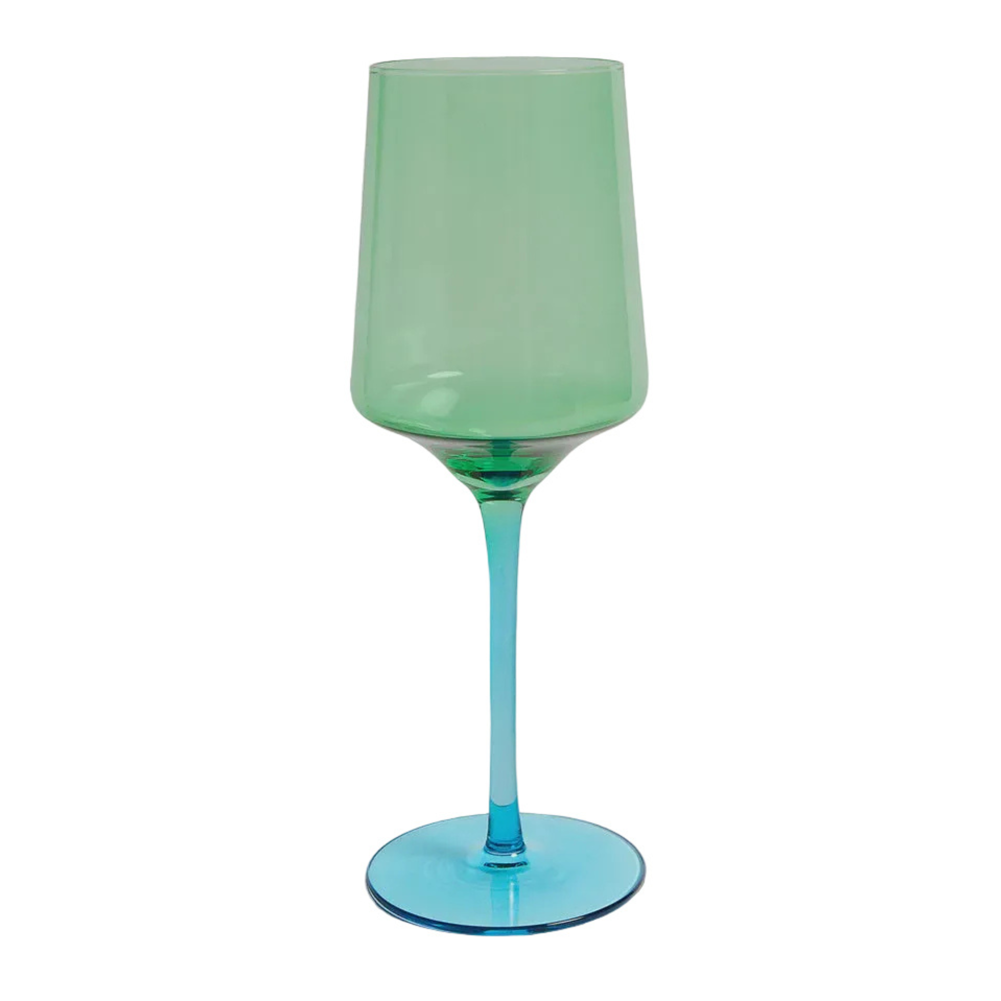 Pistachio Crush Vino Glass 2P Set One Size | Kip & Co