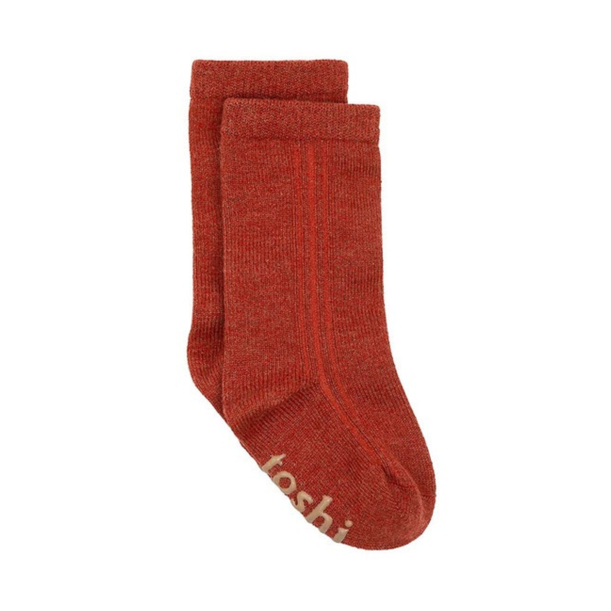 Organic Socks Knee Dreamtime Saffron | Toshi