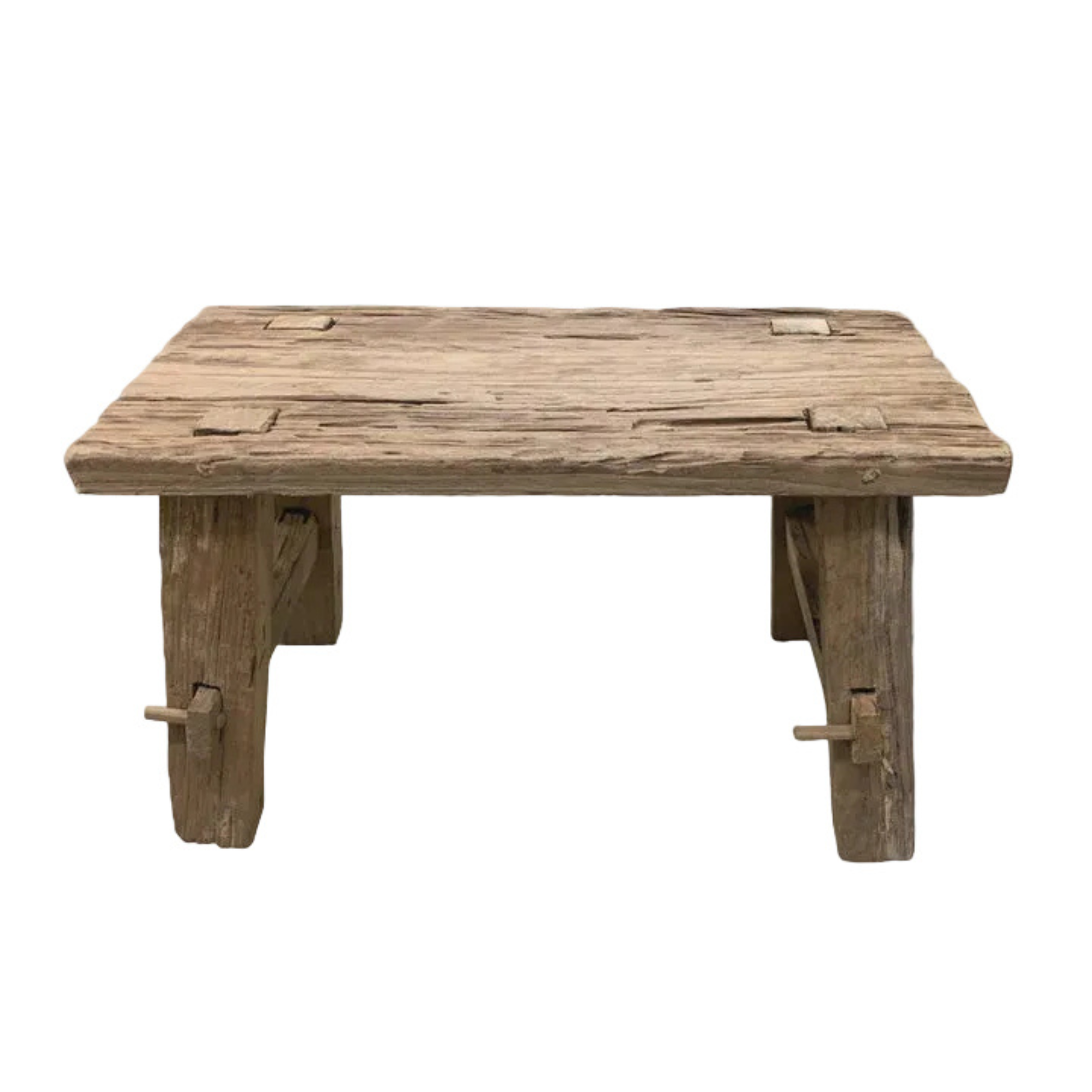 Fergs "aged teak" 50cm Bench | Blue Goose Imports