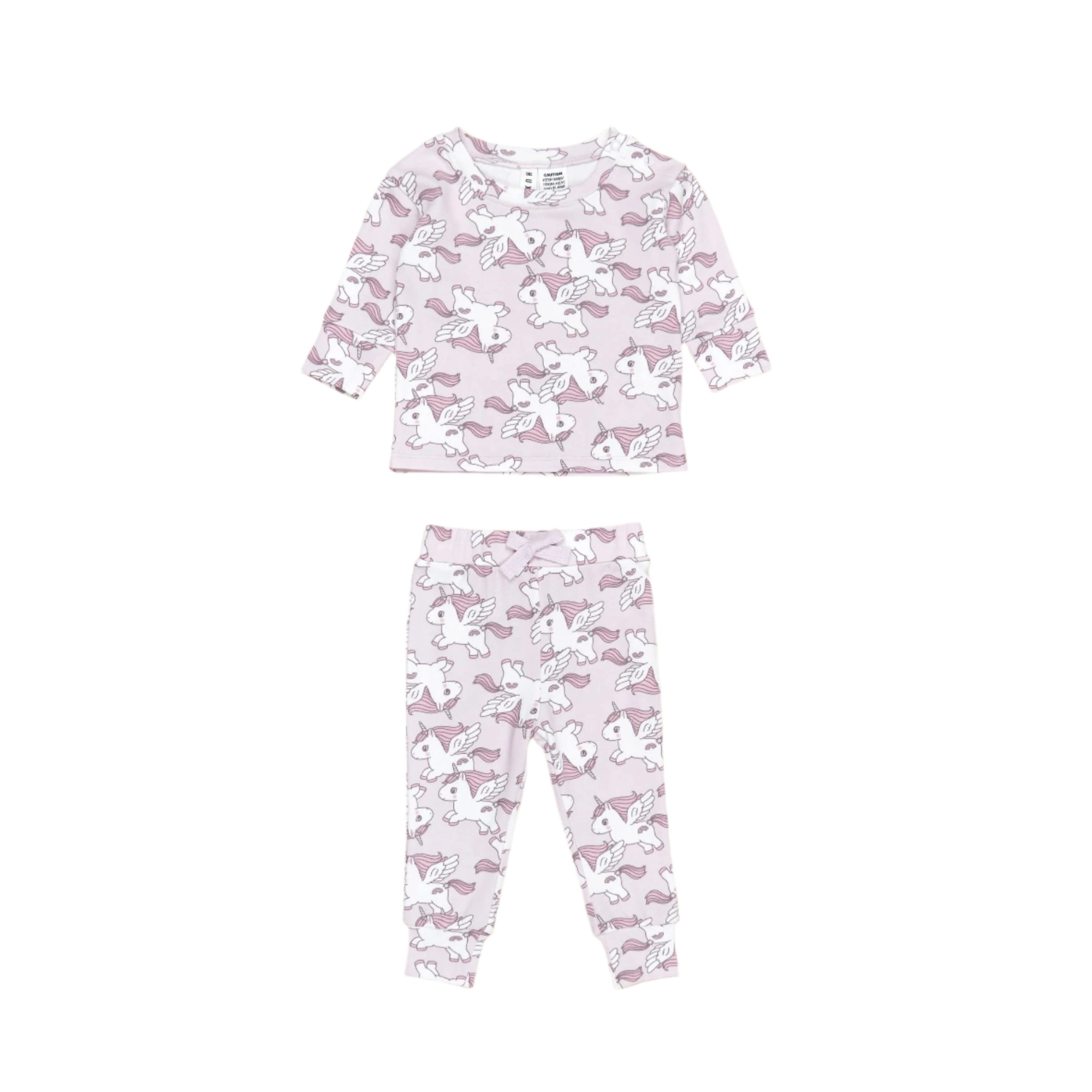 MAGICAL UNICORN PJ SET | Huxbaby