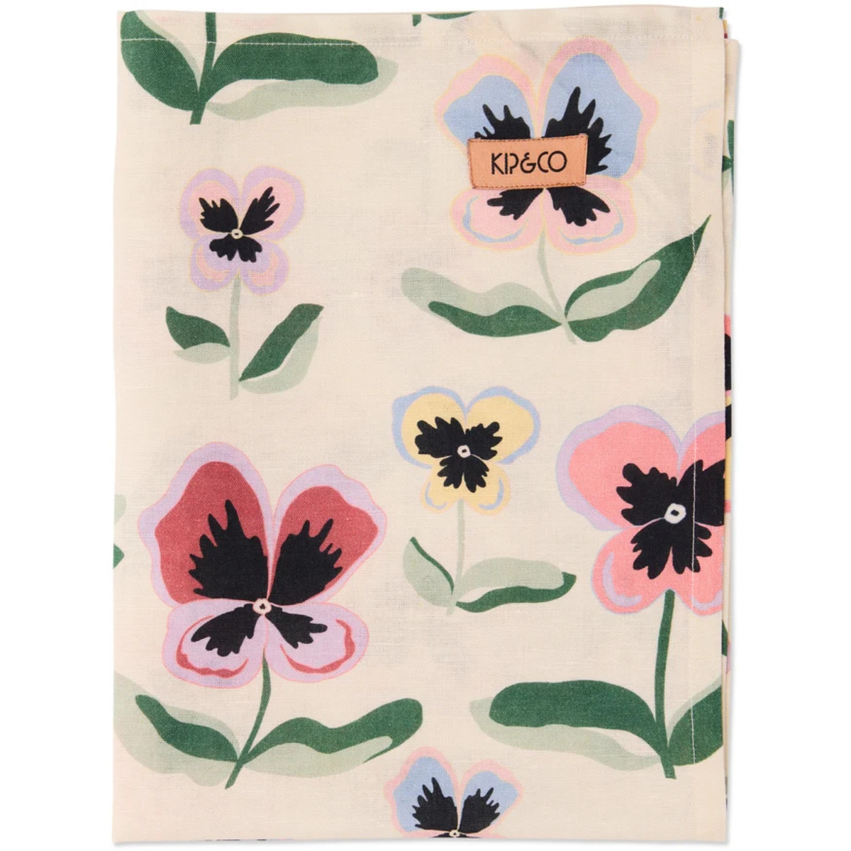 Pretty Pansy Tea Towel | Kip & Co