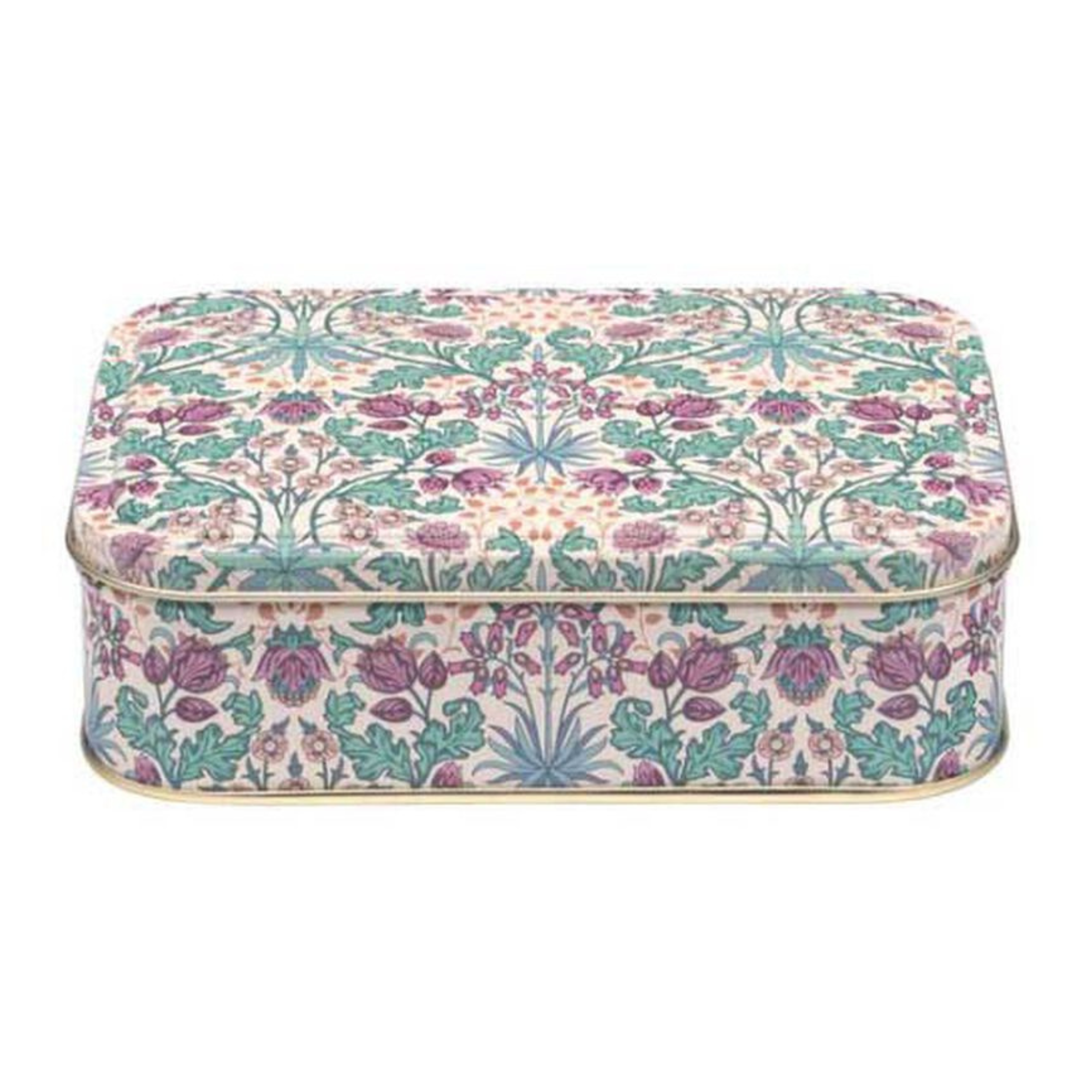 Small Rectangle Tin - Hyacinth | Elite Tins