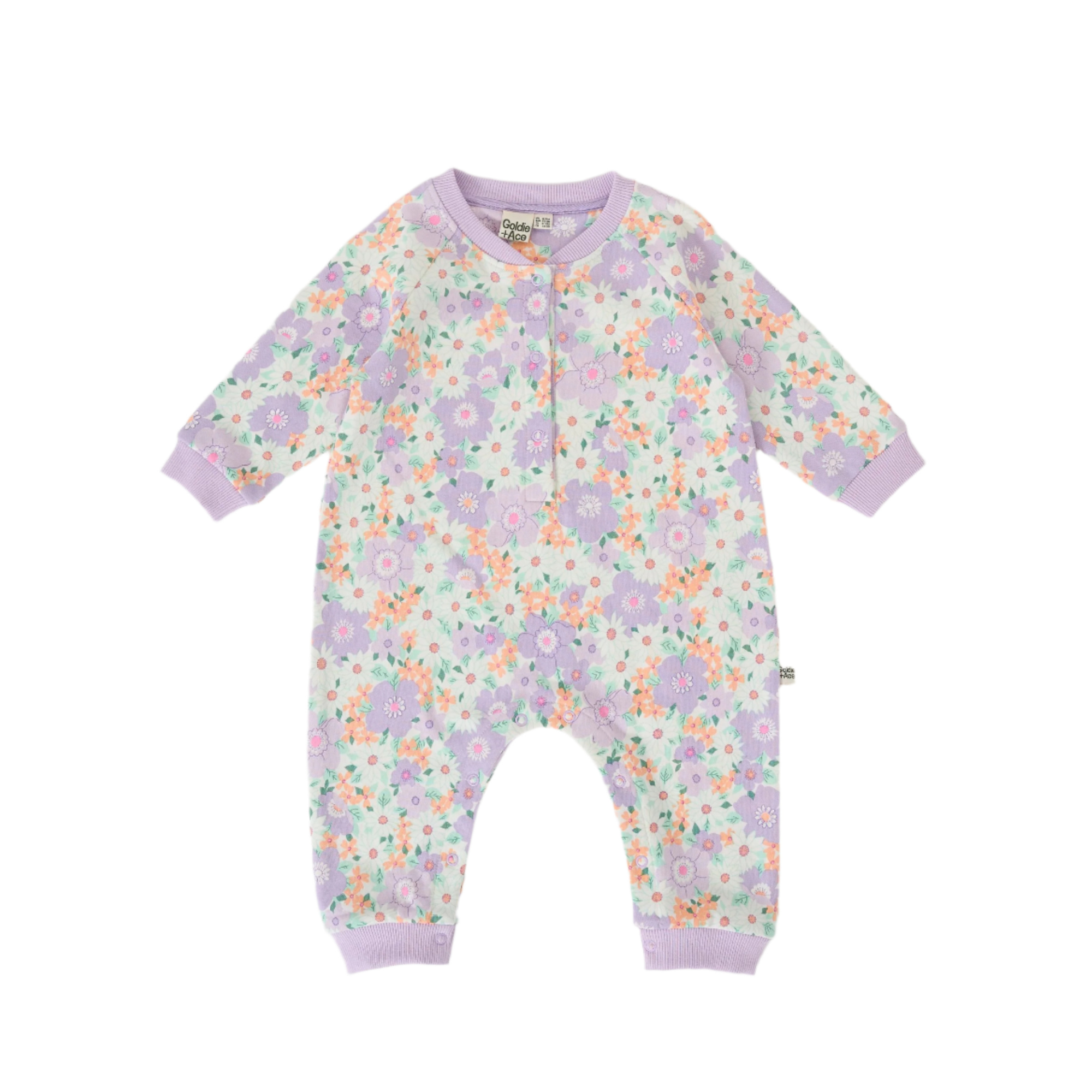FLORA RELAXED TERRY ROMPER | Goldie + Ace