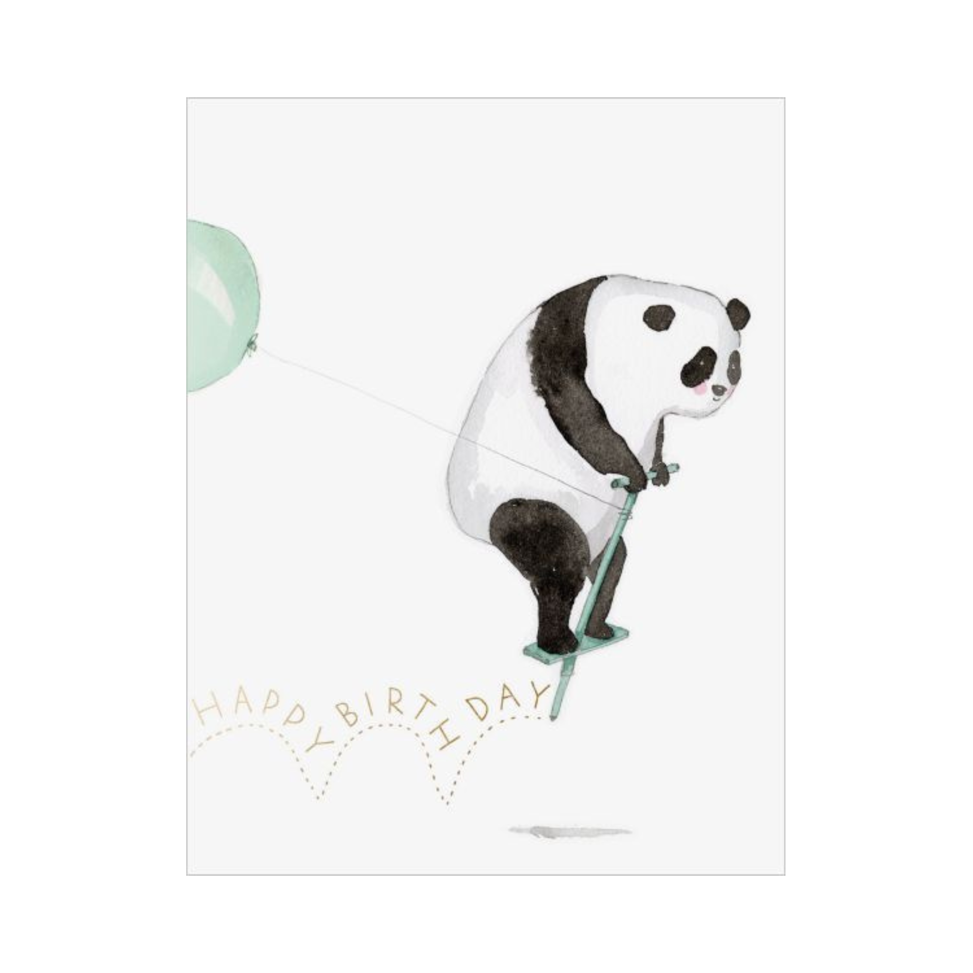Card - Pogo Panda | E. Frances