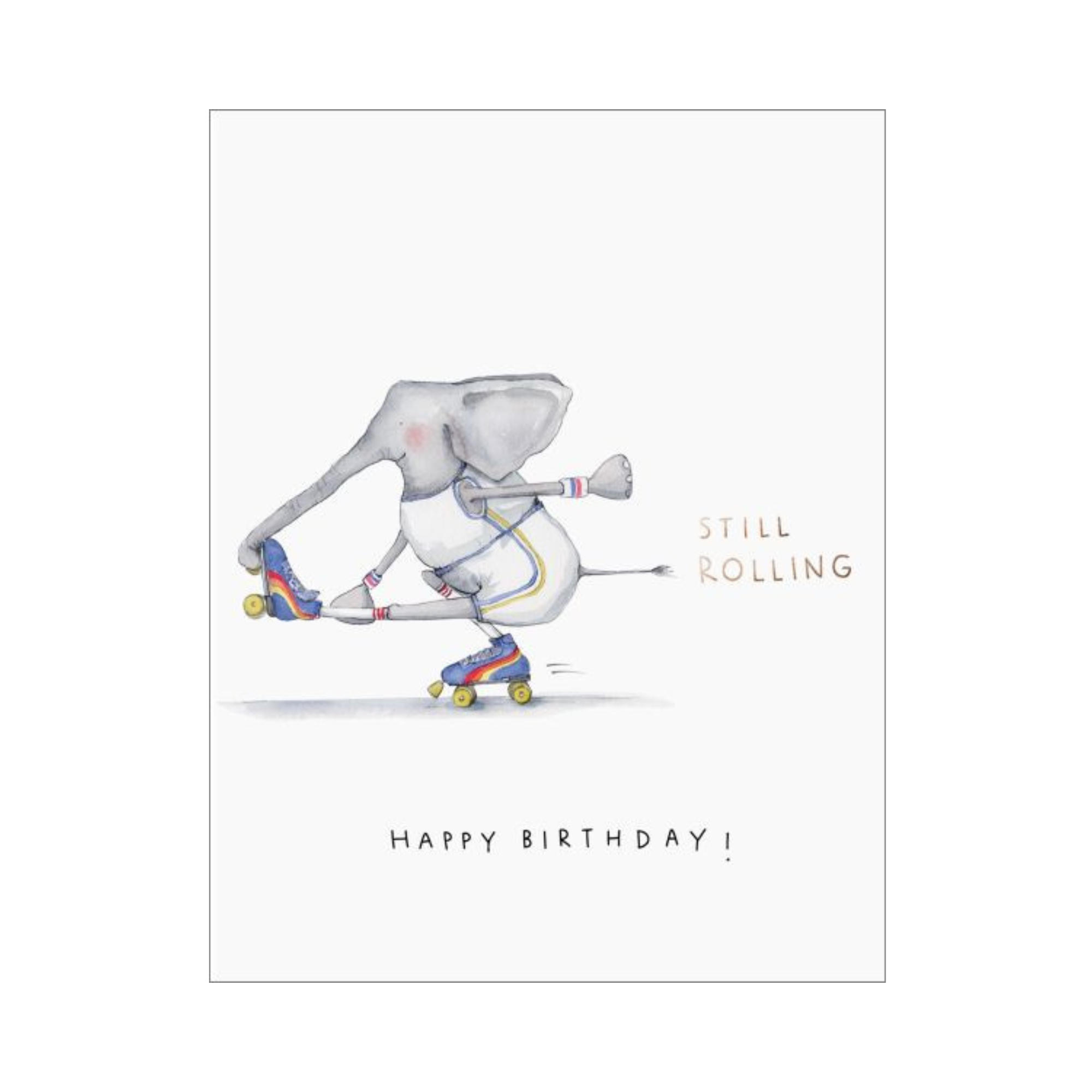 Card - Still Rolling | E. Frances
