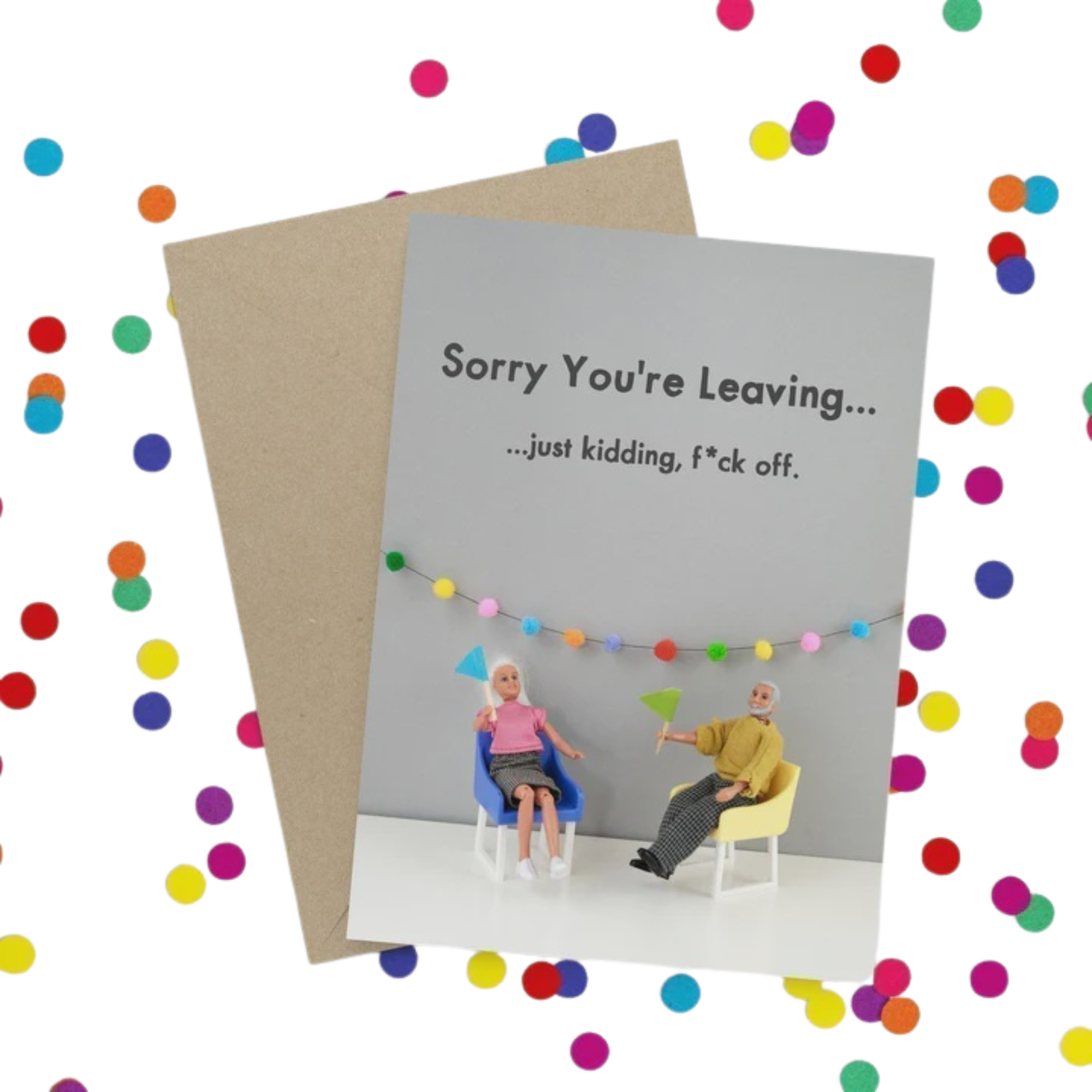 Card - Sorry You're Leaving | Bold & Bright
