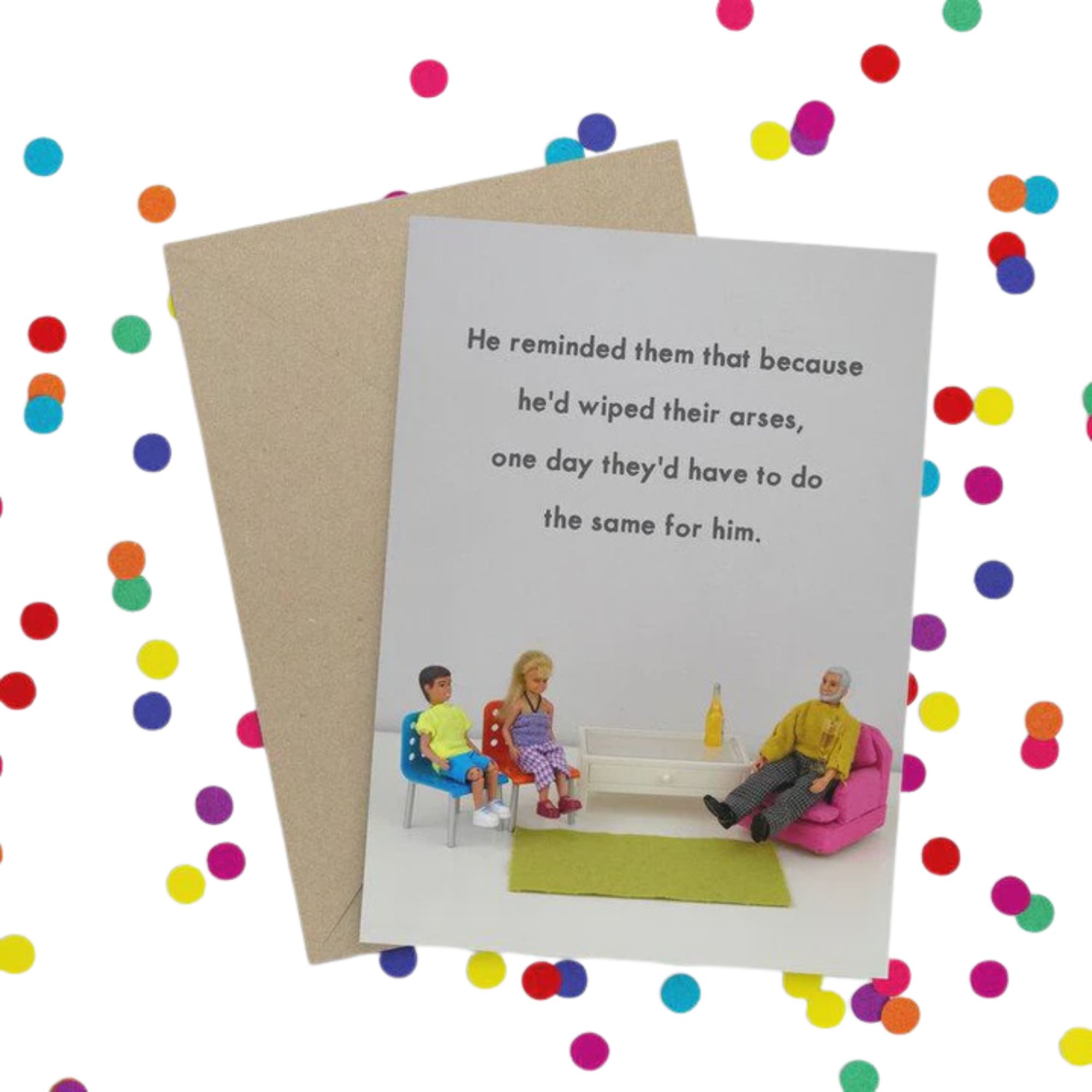 Card- Arsewipe | Bold & Bright