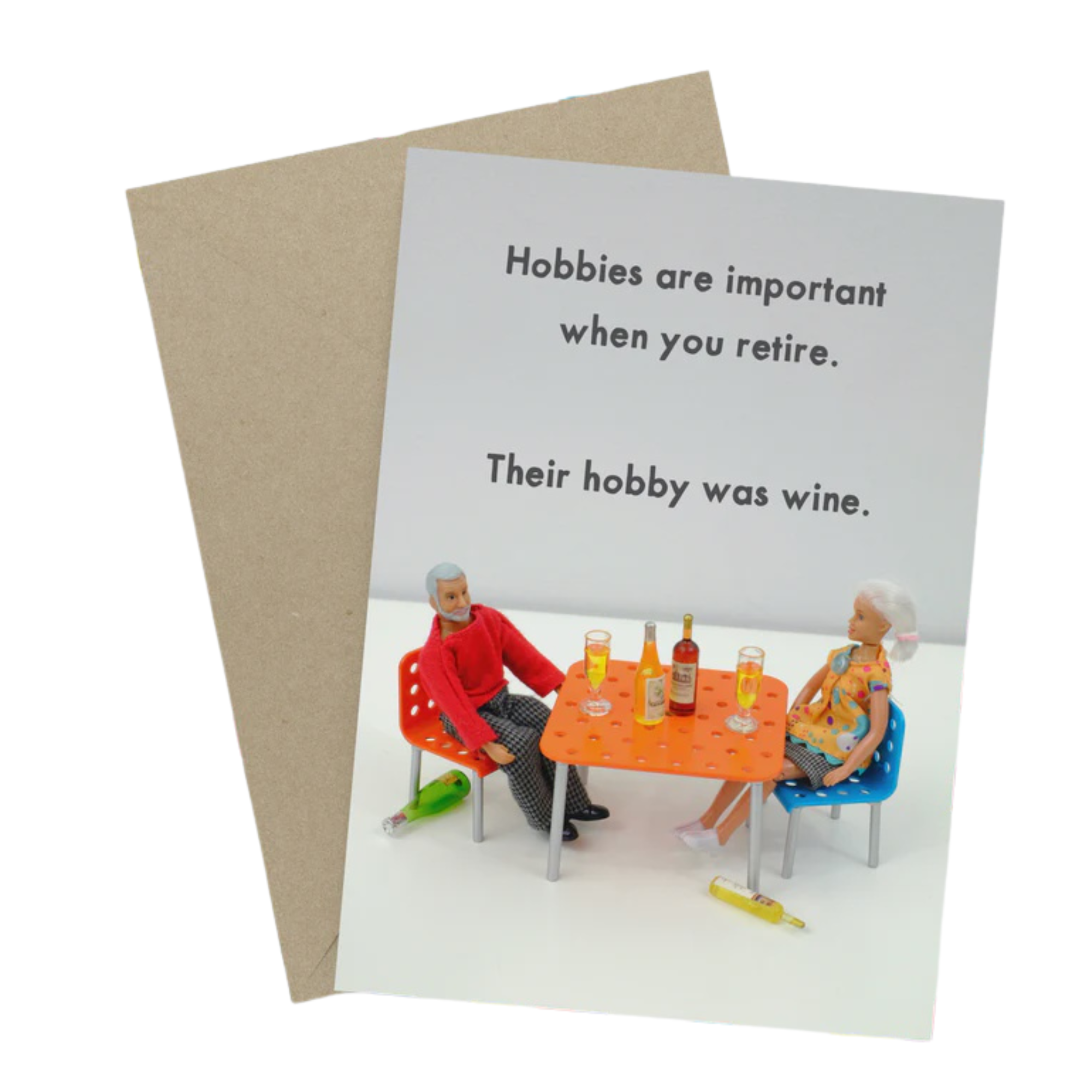 Card- Retirement Hobbies | Bold & Bright
