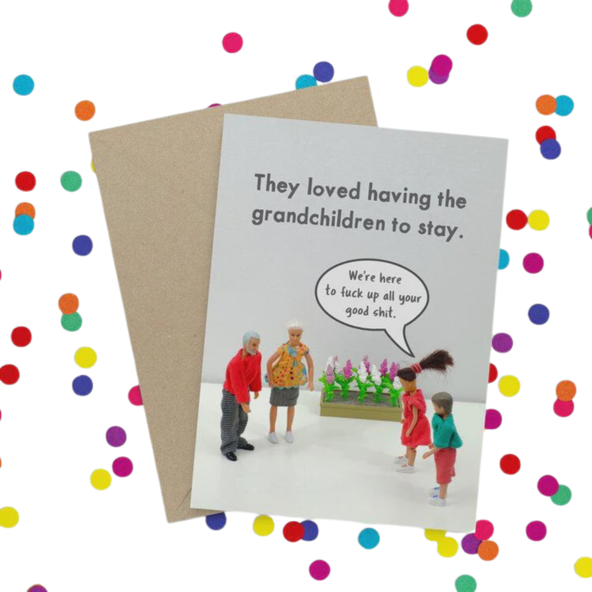 Card - Grandkids Stay | Bold & Bright