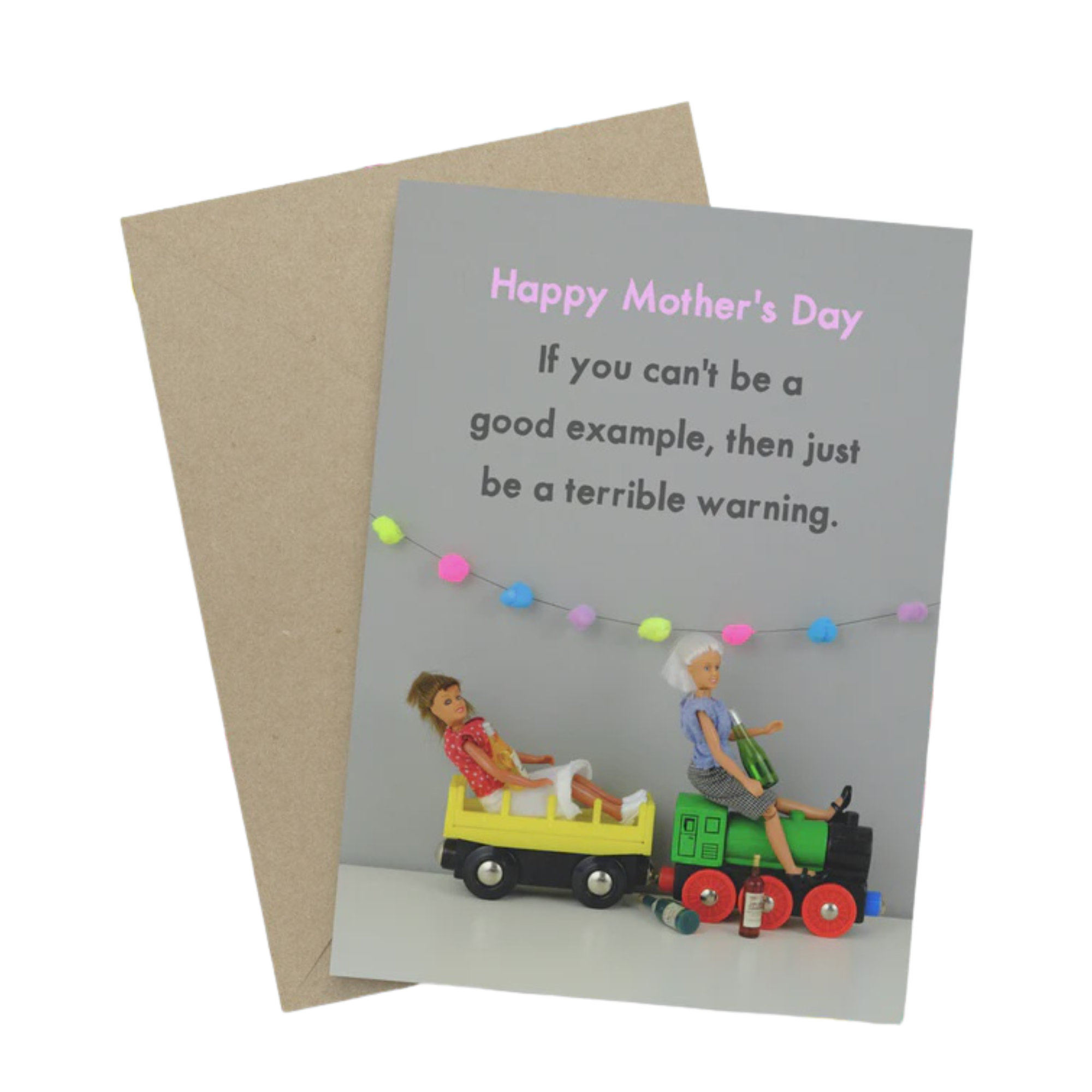 Card - Terrible Warning | Bold & Bright