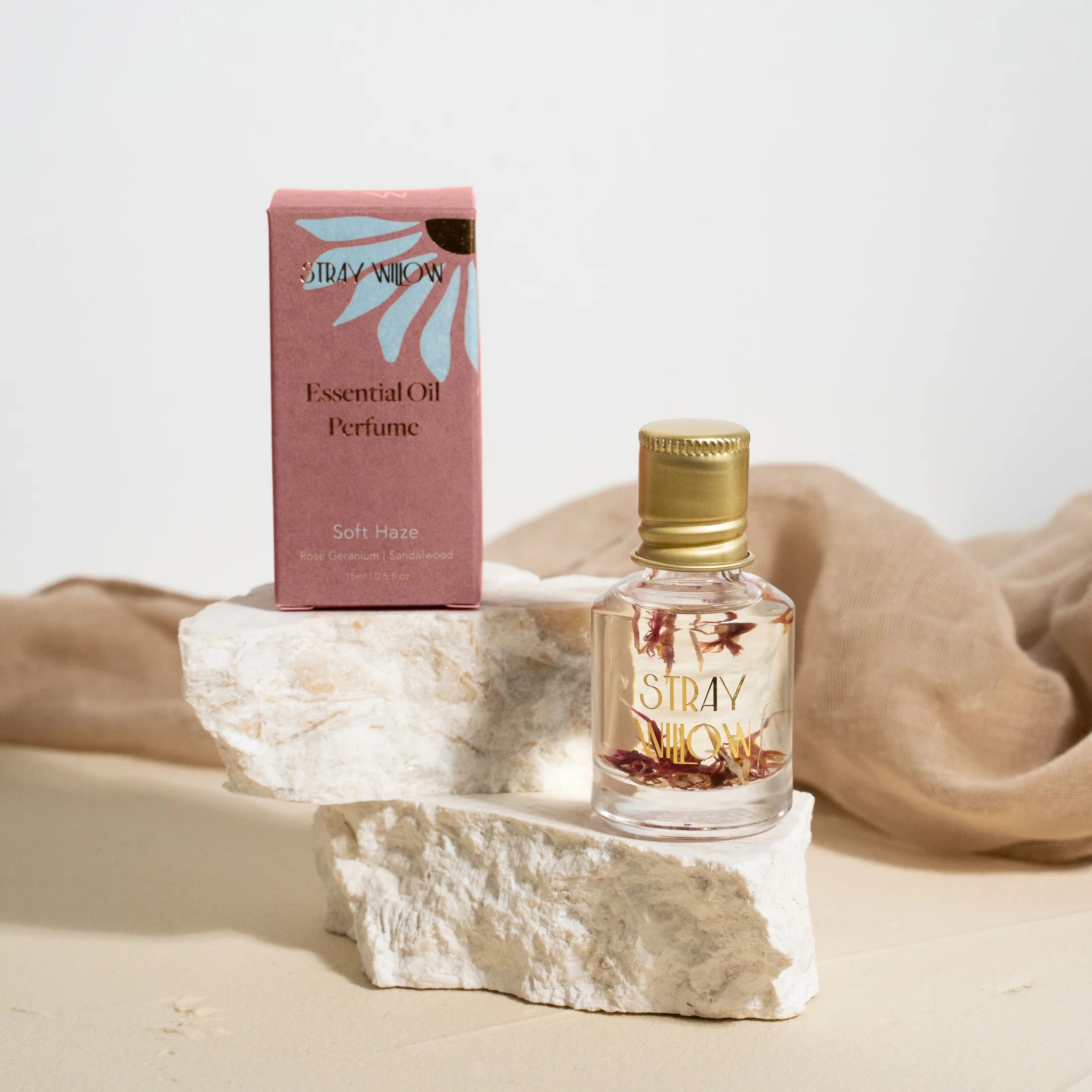 Essential Oil Perfume Roller - Soft Haze | Stray Willow