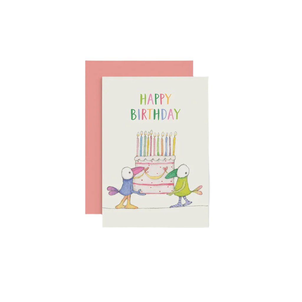 Happy Birthday - Mini Card | Twigseeds