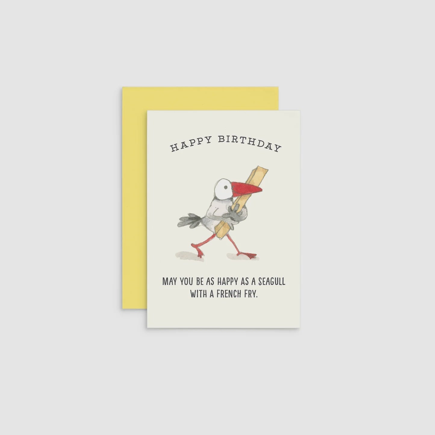 Happy as a Seagull -  Mini Card | Twigseeds