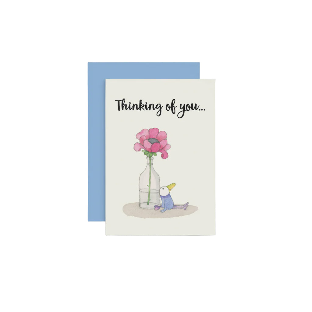 Thinking of you - mini card | Twigseeds