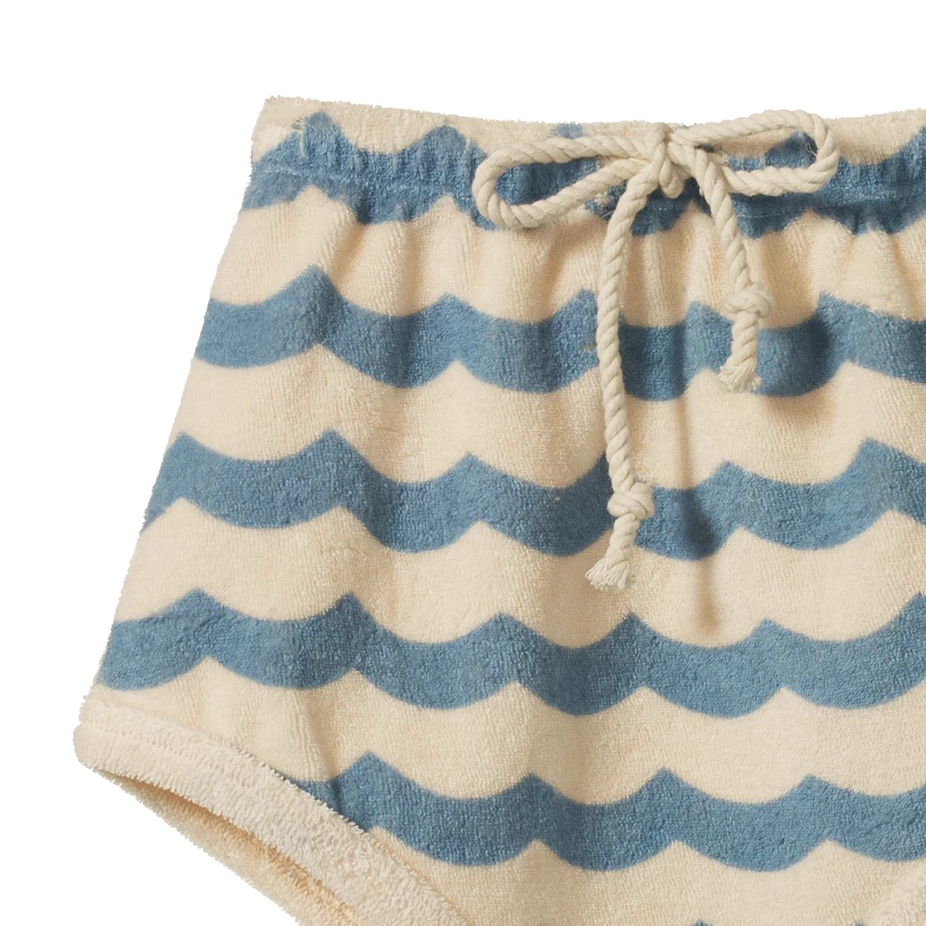 TERRY SHORT - Waves Print | Nature Baby