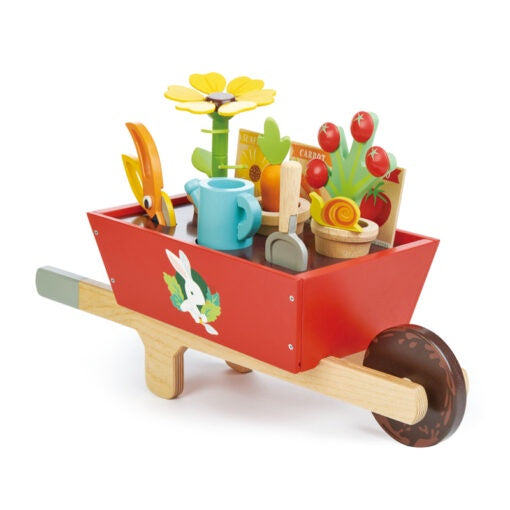 Garden Wheelbarrow Set | Tender Leaf Toys