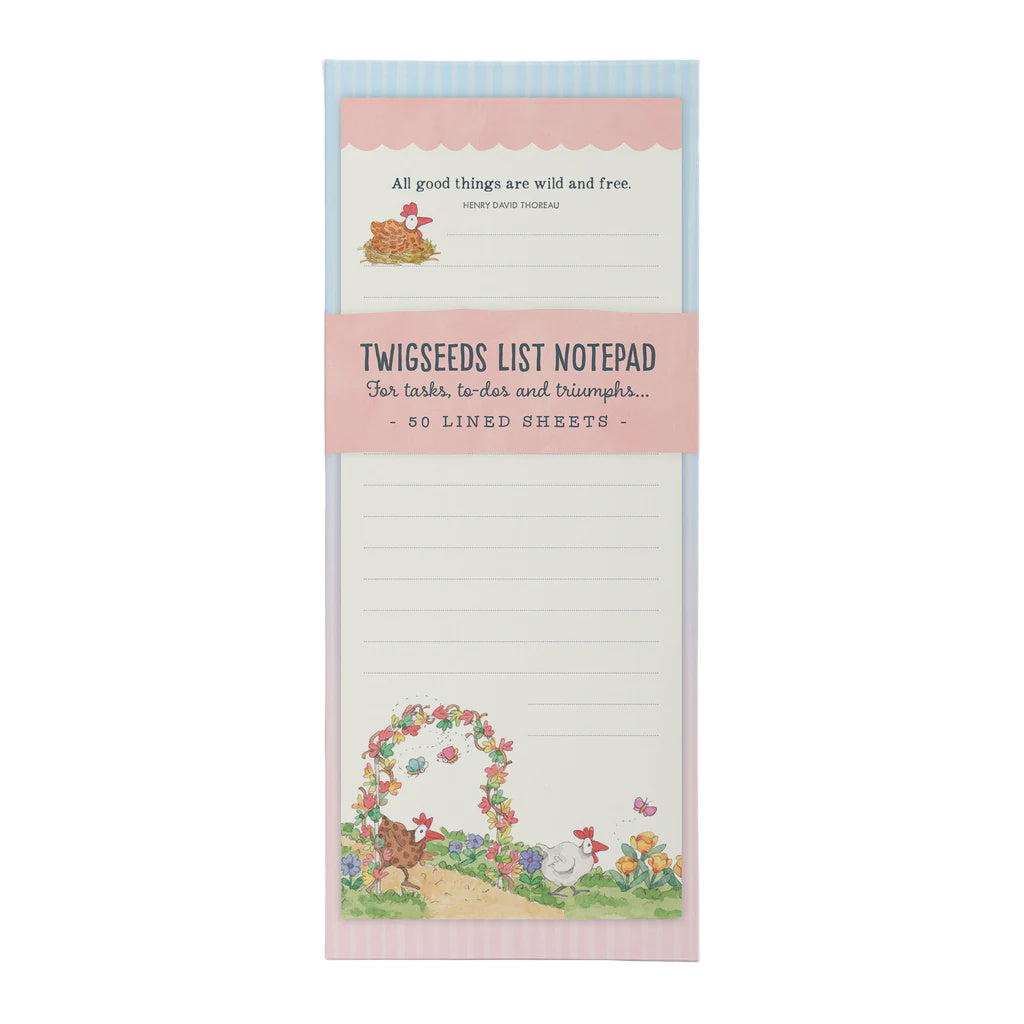 List Notepad - Chickens | Twigseeds