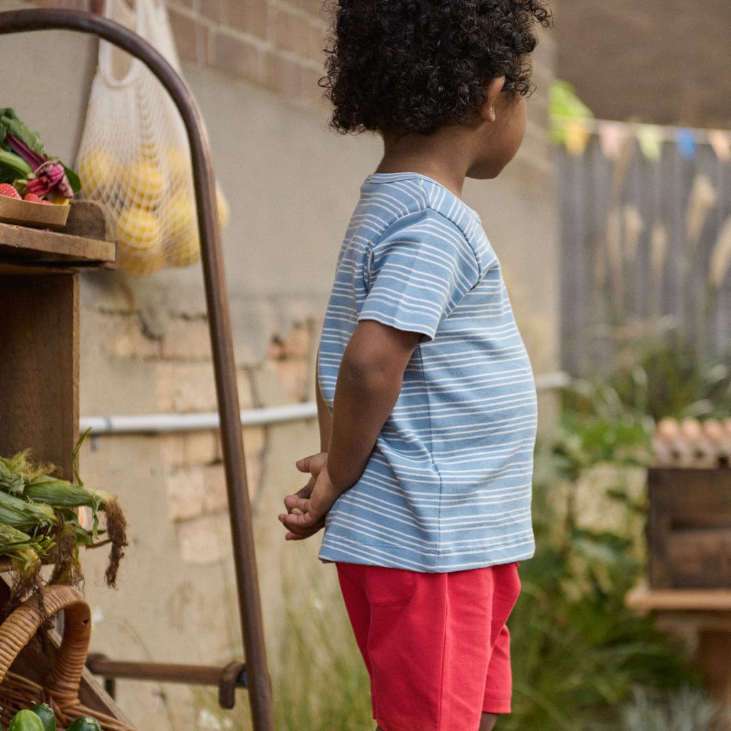 JIMMY SHORTS - Red | Nature Baby