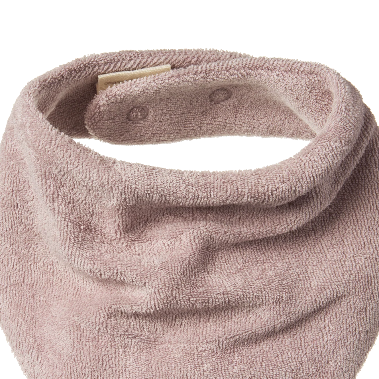 TRIANGLE BIB TERRY - Lilac | Nature Baby