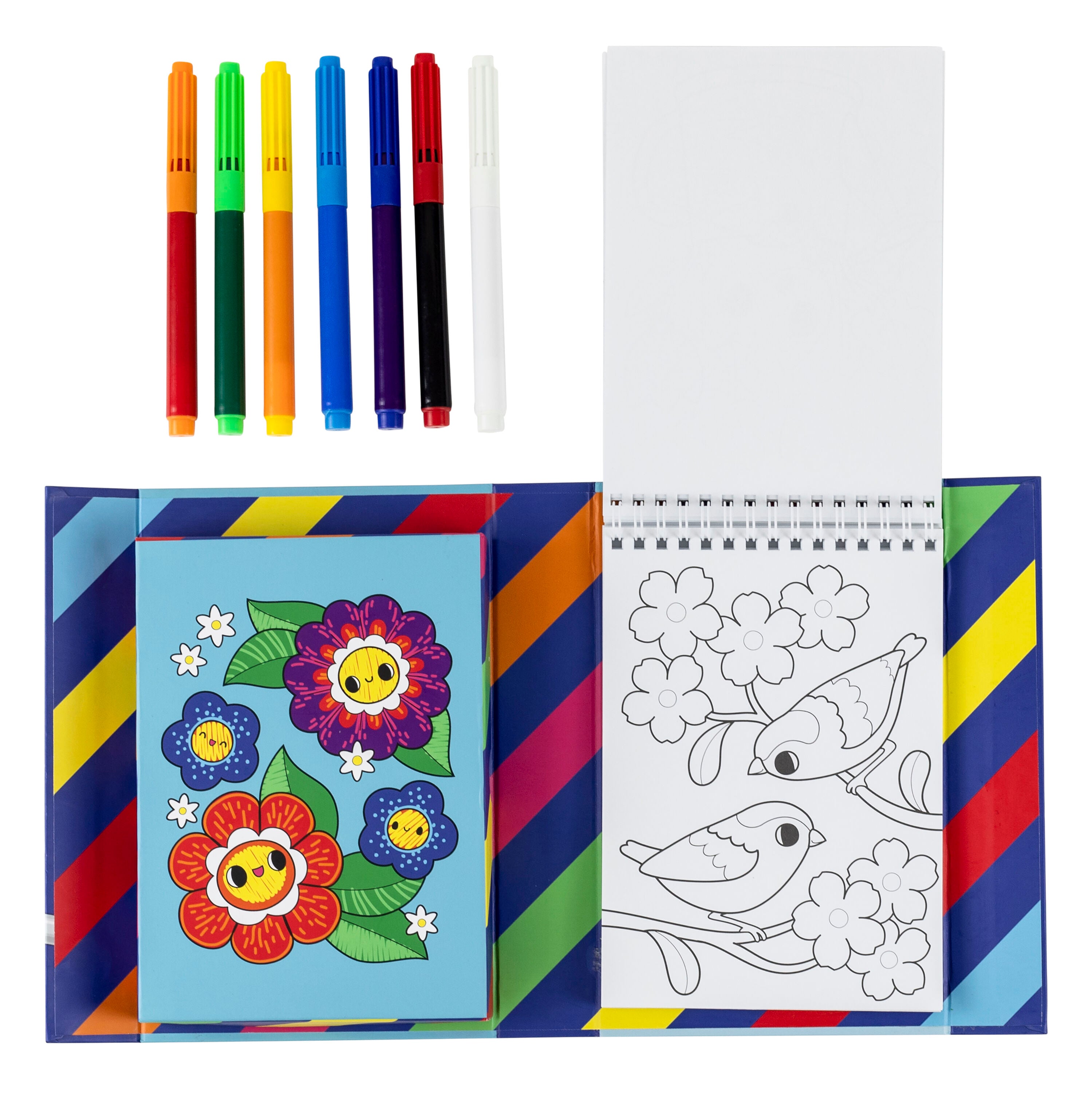 Colour Change Colouring Set - Garden Friends |  Tiger Tribe