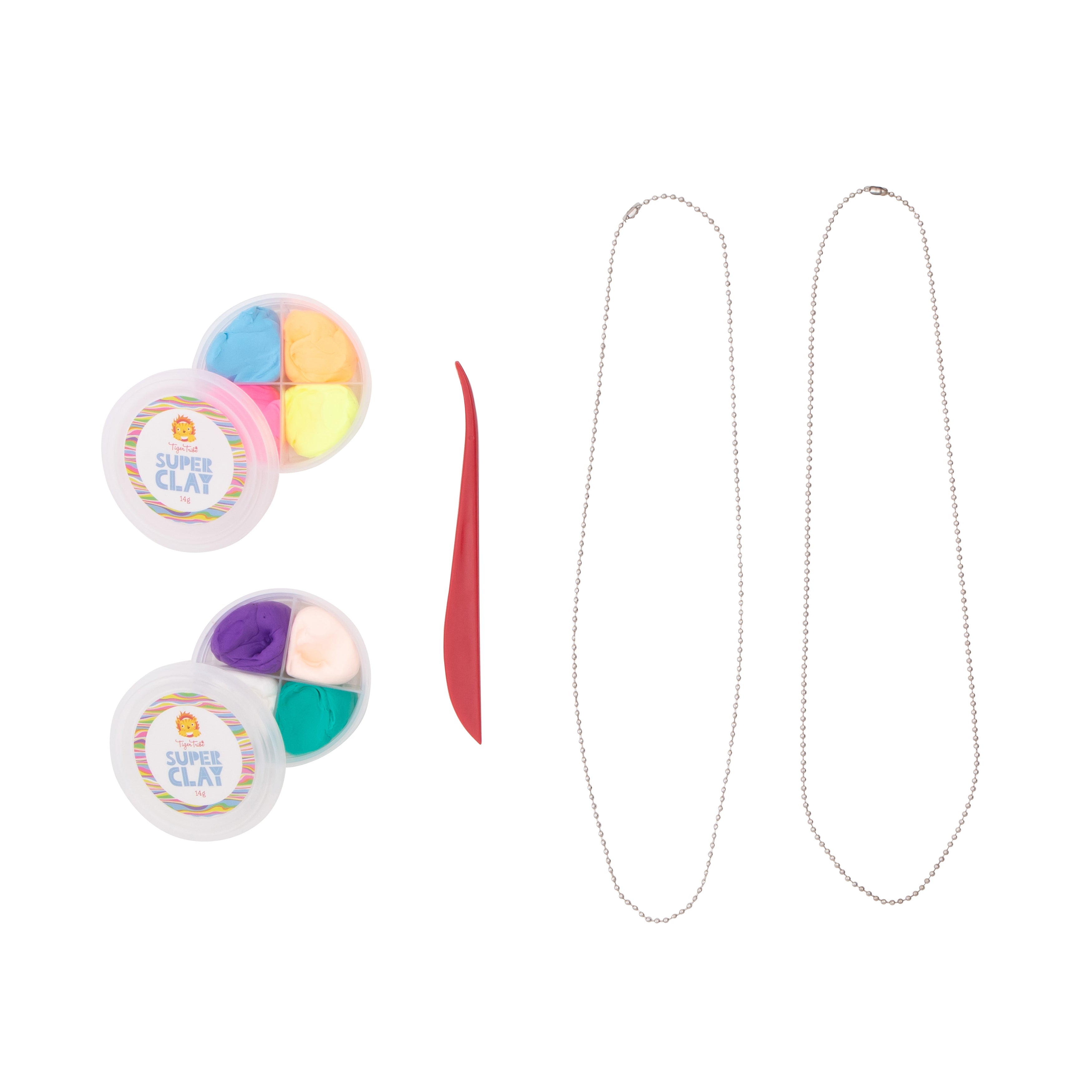 Jewellery Design Kit - Super Clay Necklaces | Tiger Tribe
