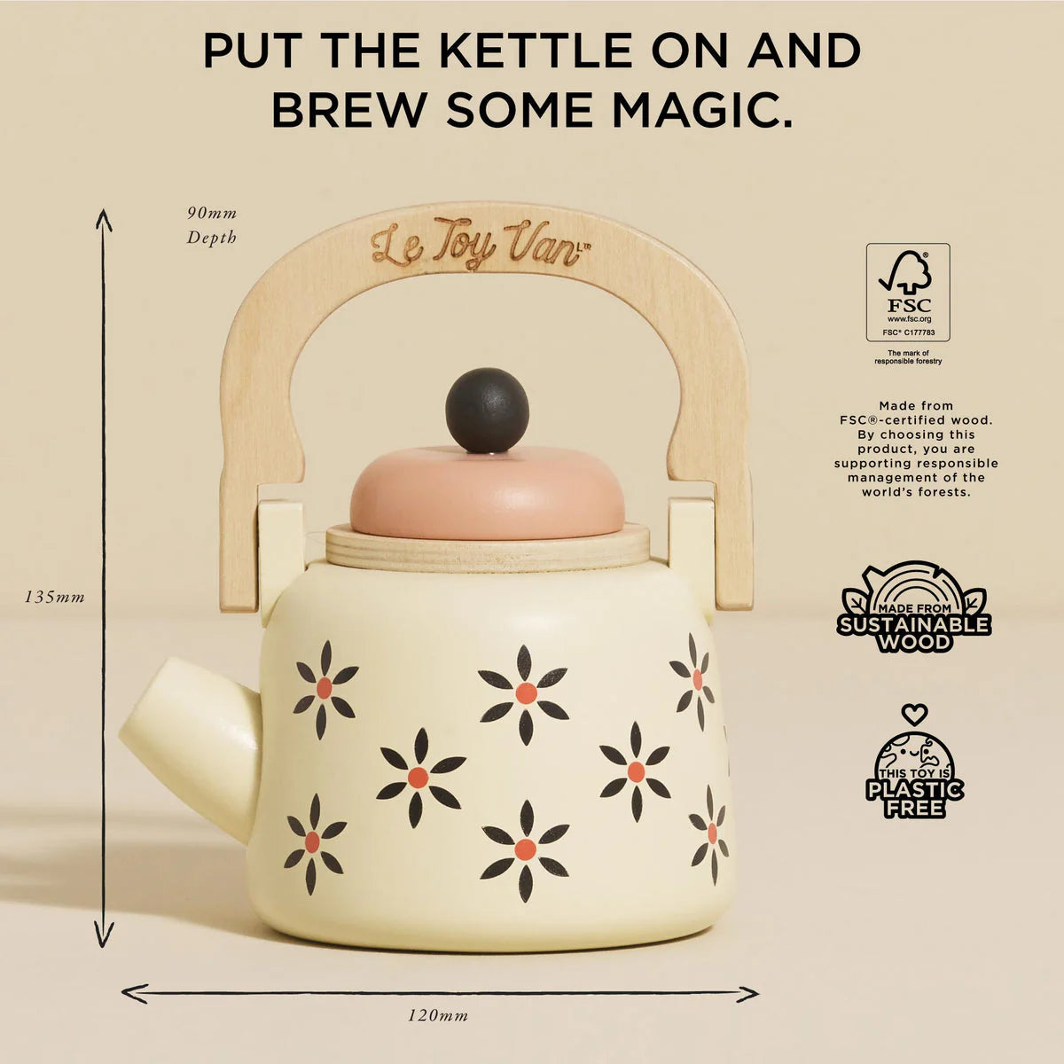 Vintage Kettle | Le Toy Van