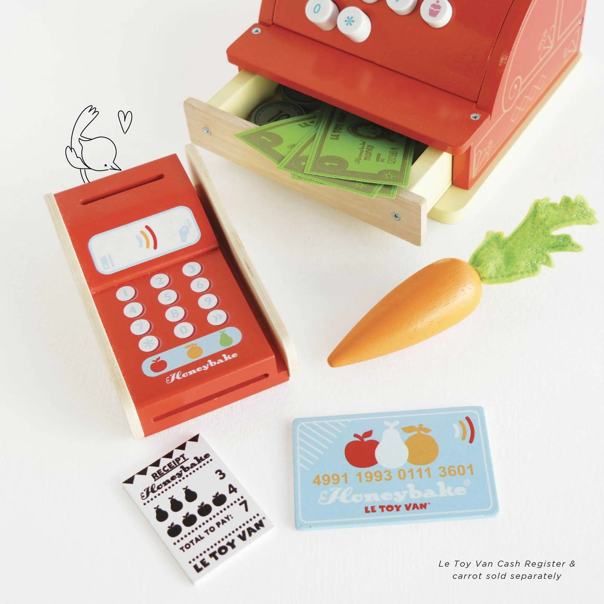 Wooden Shop Card Machine | Le Toy Van