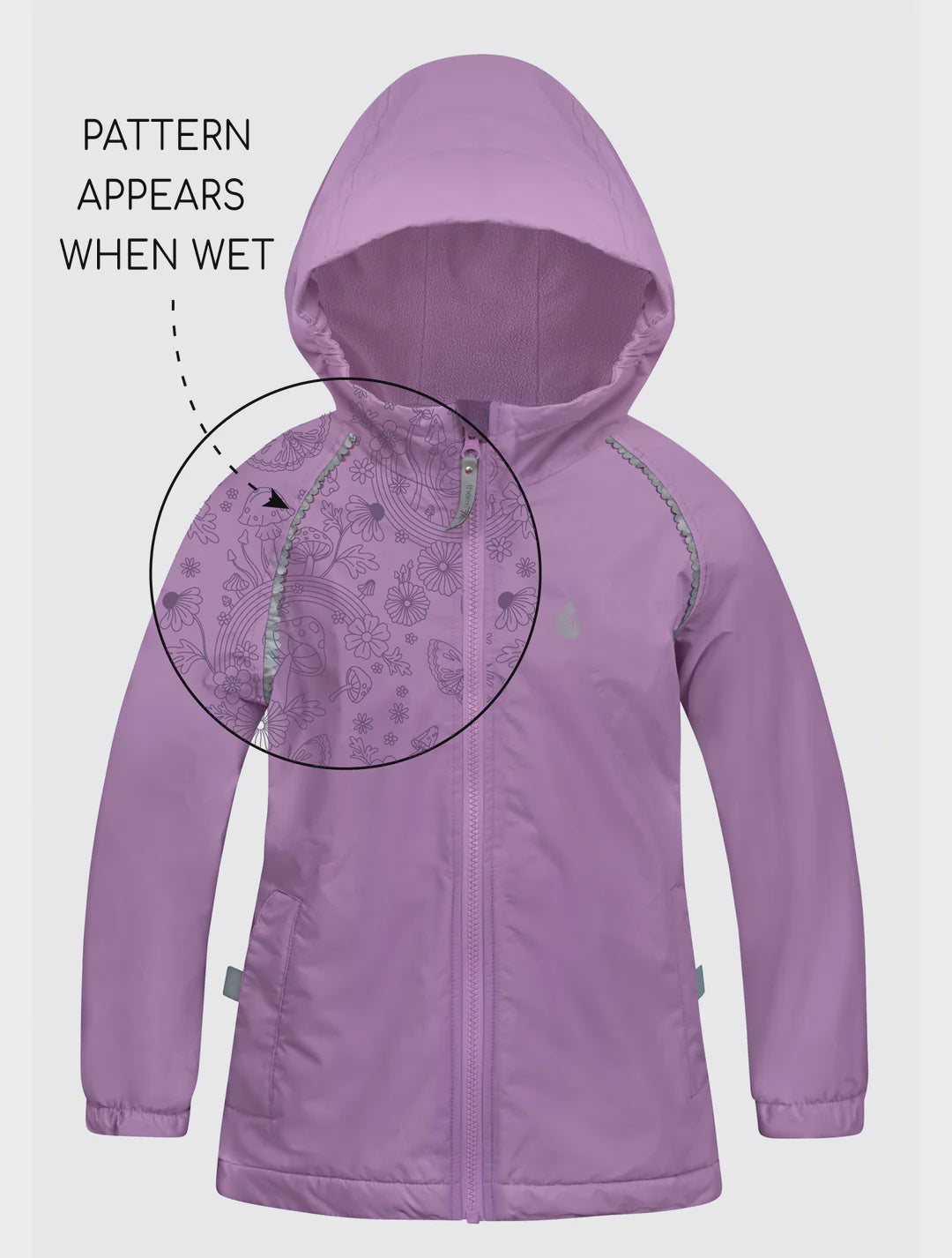 SplashMagic Storm Jacket Colour: Dusty Lavender | Therm