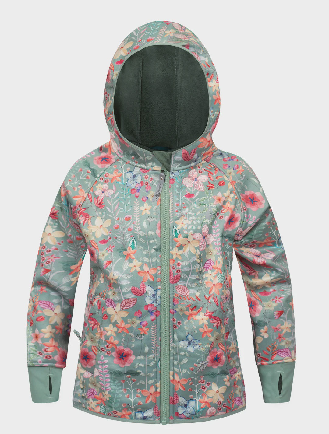 All-Weather Hoodie Colour: Pretty Garden | Therm