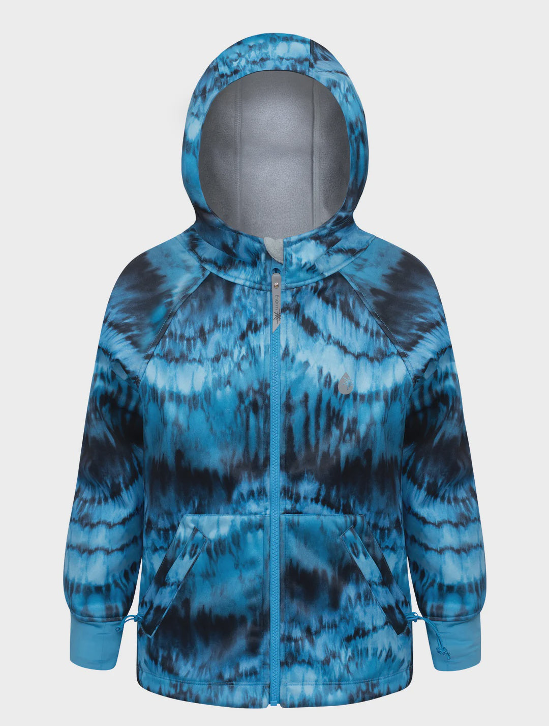 All-Weather Hoodie Colour: Stone Tie Dye | Therm
