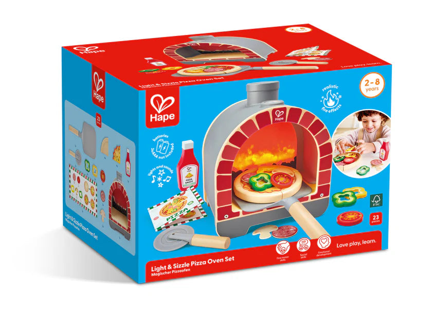 Light & Sizzle Pizza Oven Set | Hape