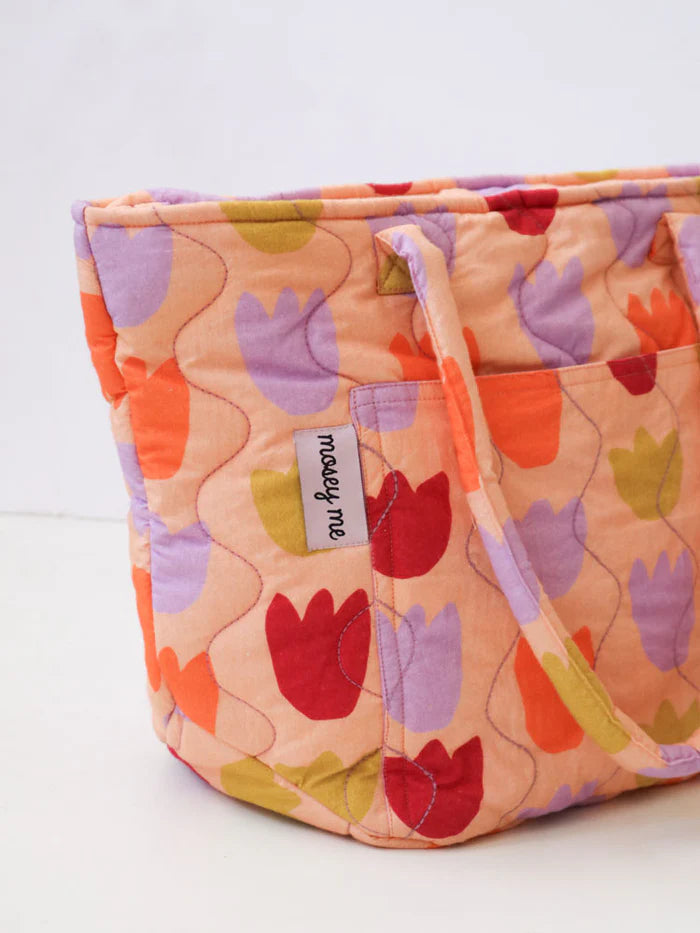 Tulip Fields Quilted Bag | Mosey Me