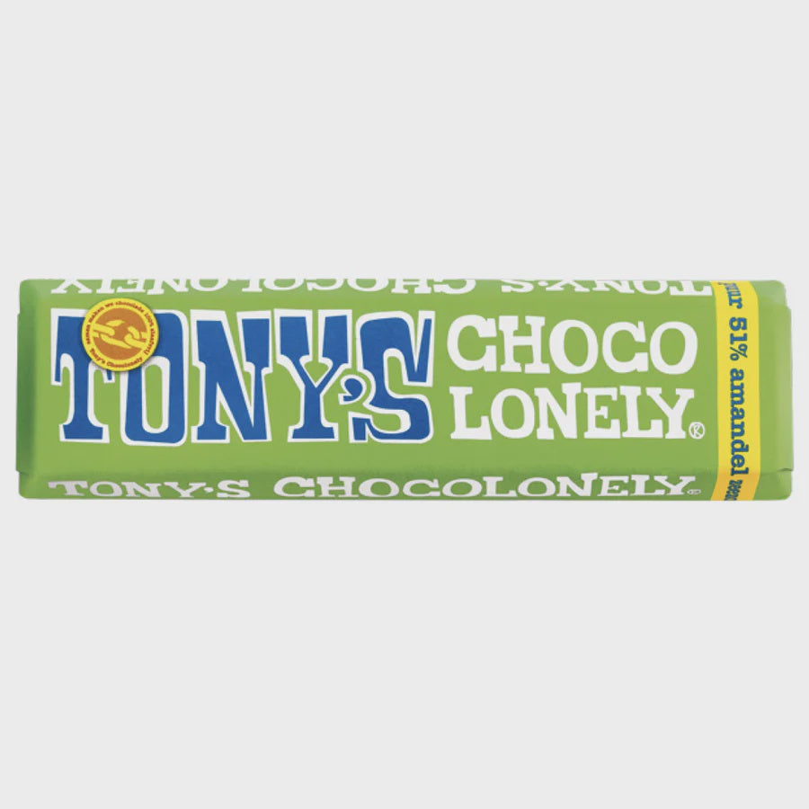 Tony's Chocolonely Dark Chocolate Almond Sea Salt 47g