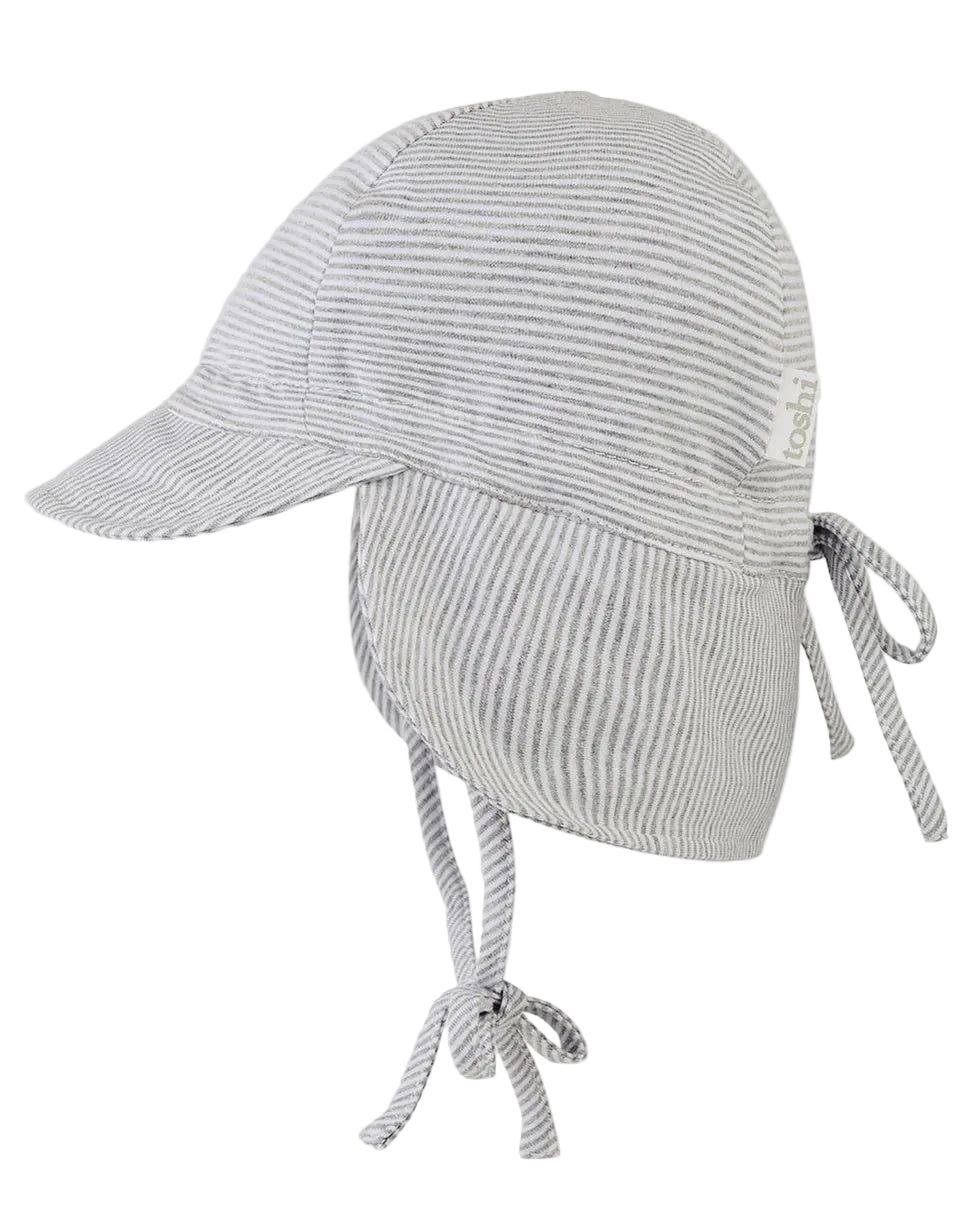 Flap Cap Baby - Dove | Toshi